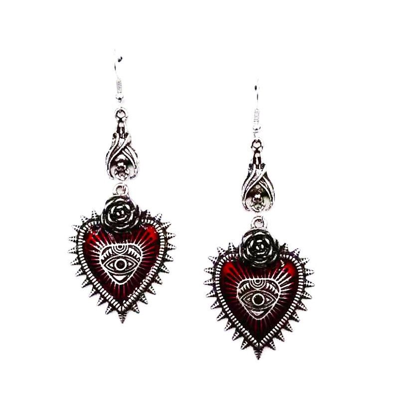 Other Hard Silver Spike Earring – Gothic Punk / Y2K Grunge Size ONE SIZE - 3 Thumbnail