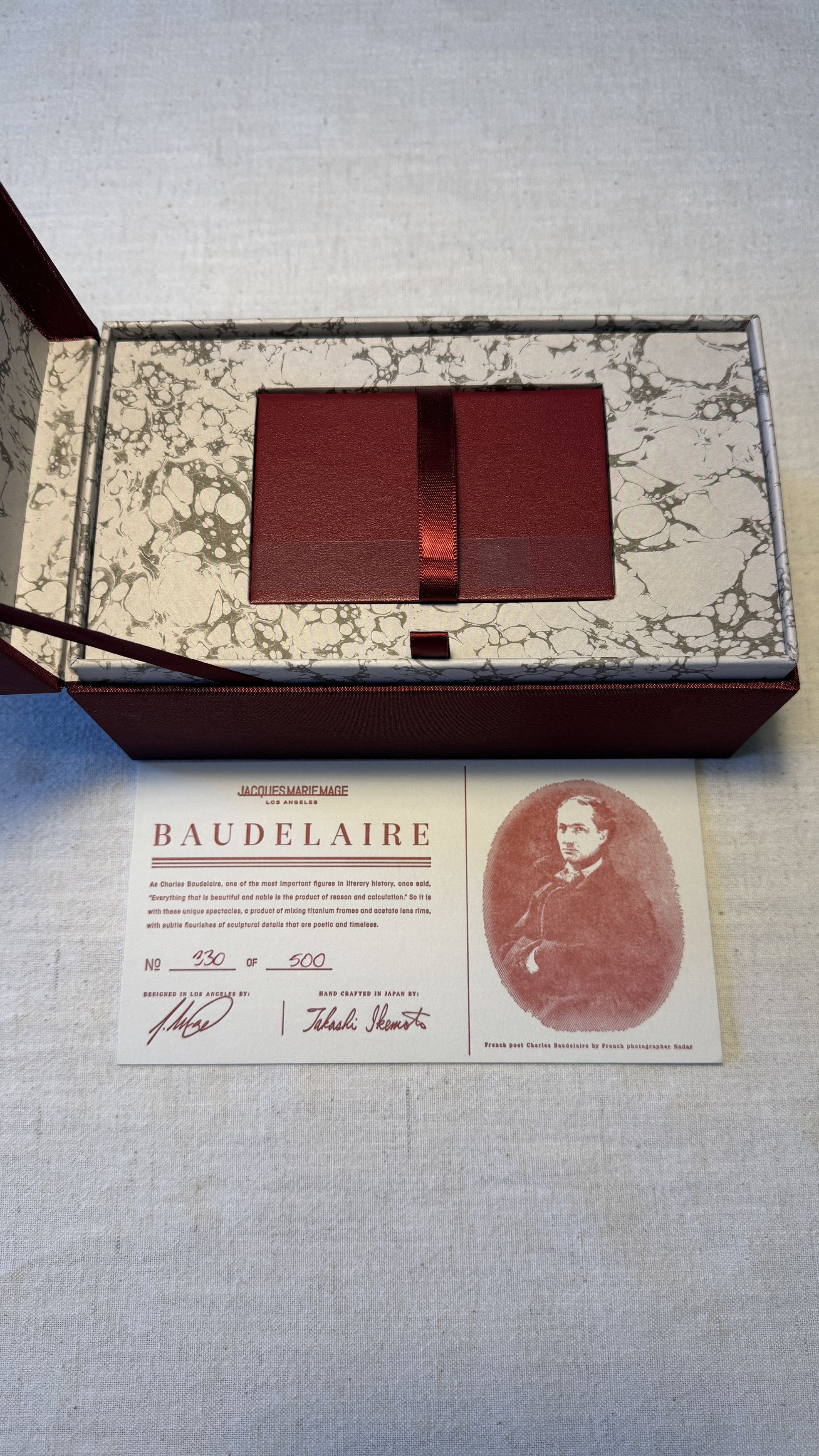 Jacques Marie Mage Jacques Marie Mage Baudelaire | Havana / Titanium Size ONE SIZE - 14 Thumbnail