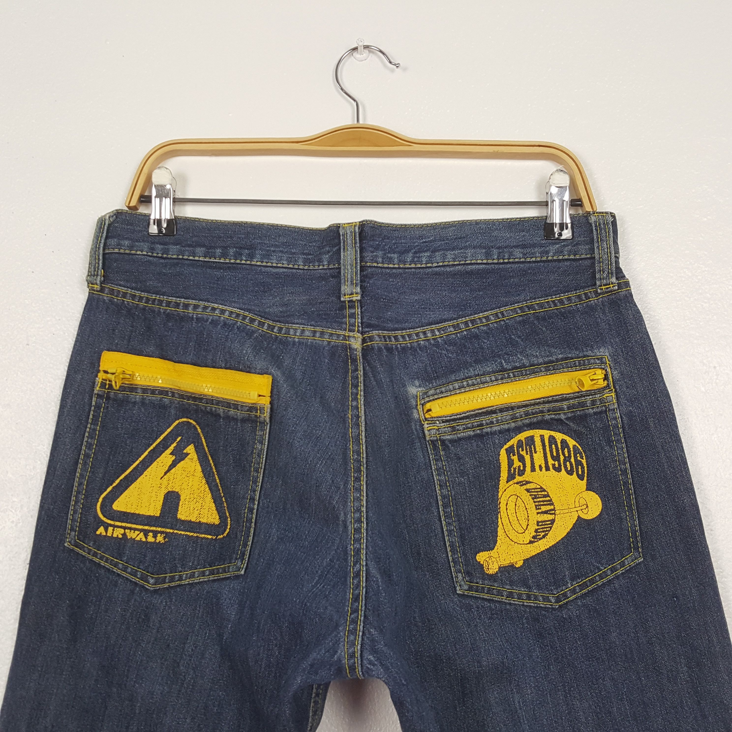 Airwalk Vintage Airwalk Skateboard Streetwear Style Jeans C297N29 Size US 30 / EU 46 - 5 Thumbnail
