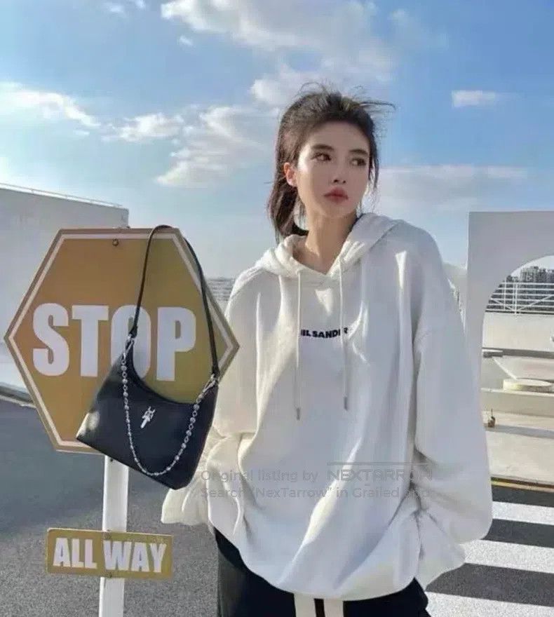 Jil Sander Jil Sander Beige Hoodie Size L / US 10 / IT 46 - 3 Thumbnail