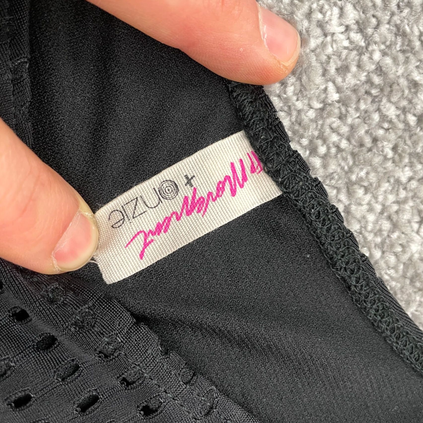 Free People Free People Movement x Onzie Active Cropped Tank Top Womens L Black Athletic Tank Size L / US 10 / IT 46 - 4 Thumbnail