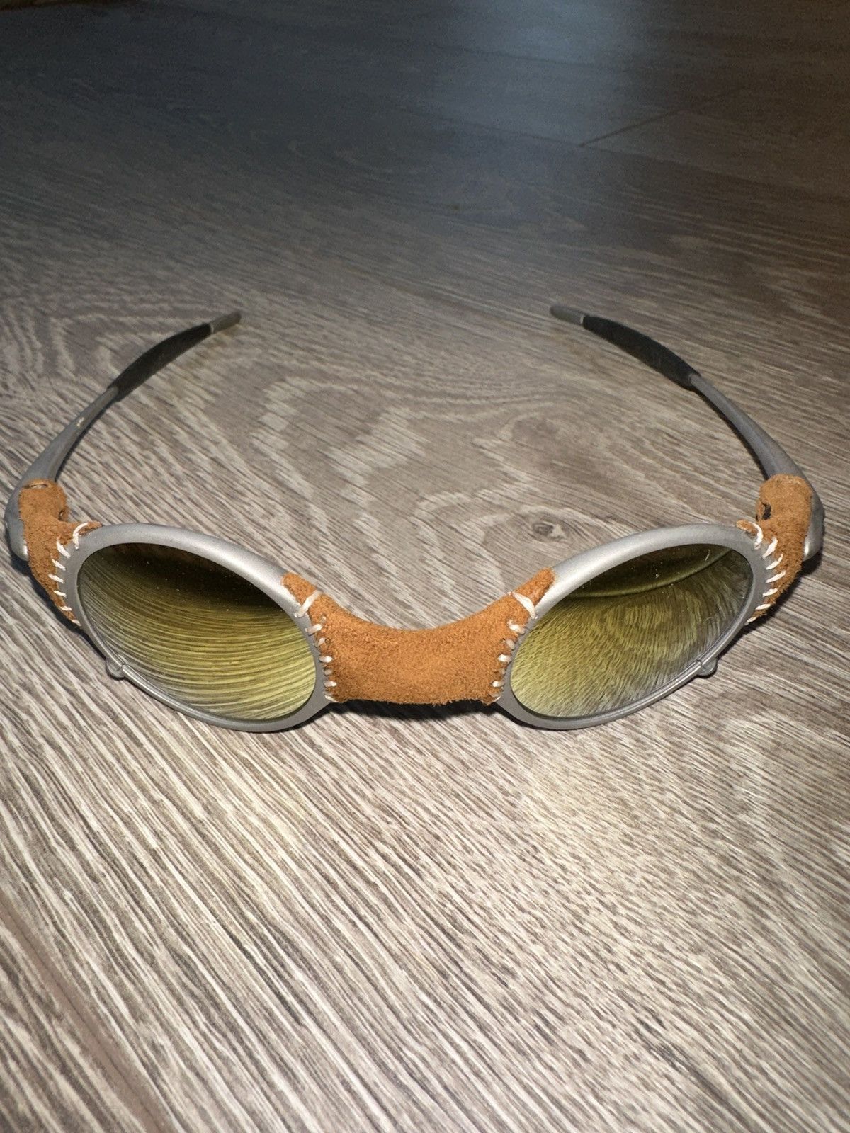 Oakley 2023 Oakley Muzm Mars X-Metal Leather Sunglasses Size ONE SIZE - 5 Thumbnail