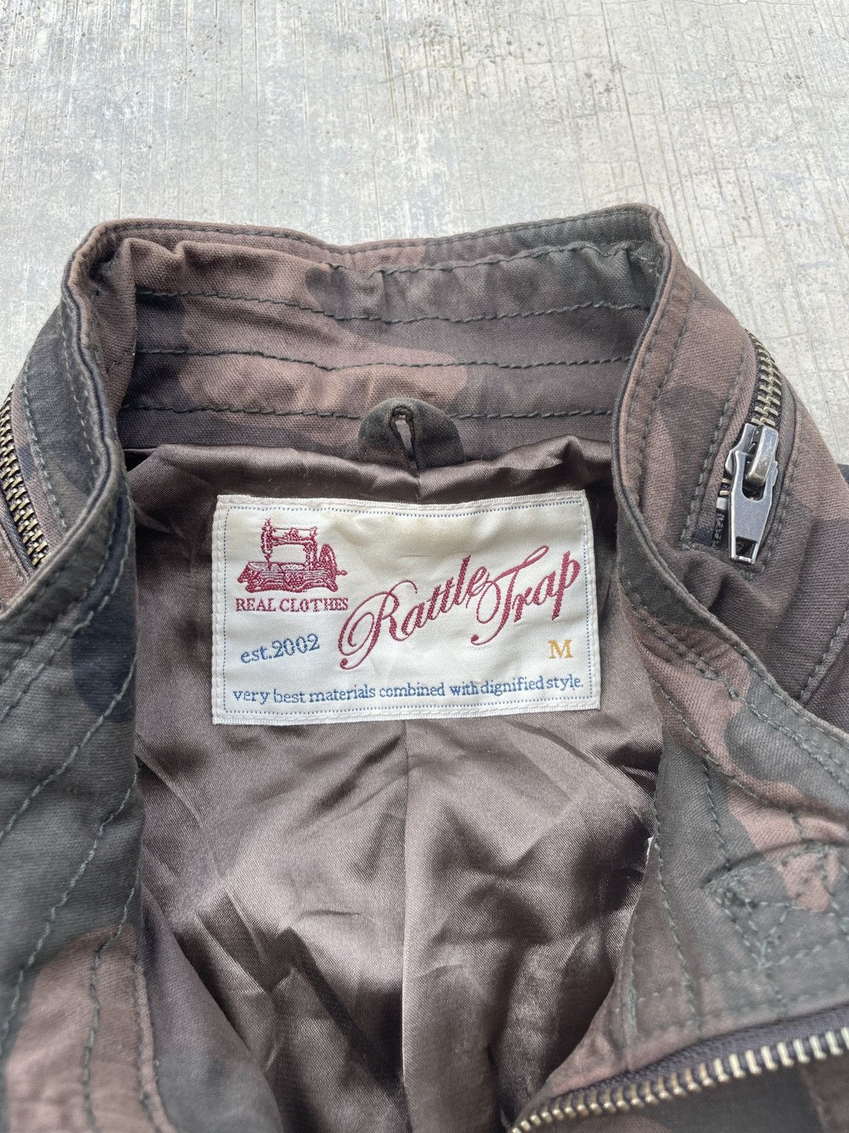 Japanese Brand 2000s JAPANESE BRAND BATTLE TRAP CAMO JACKET LGB GOA Size US M / EU 48-50 / 2 - 3 Thumbnail