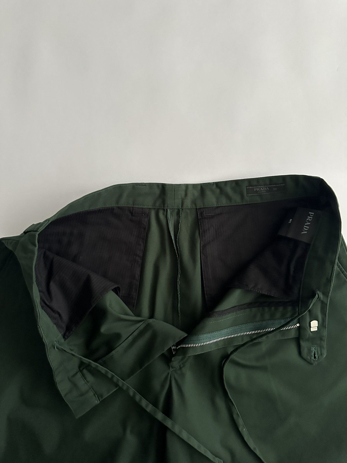 Prada Prada by Raf Simons Wide Logo Pants Size US 34 / EU 50 - 9 Thumbnail