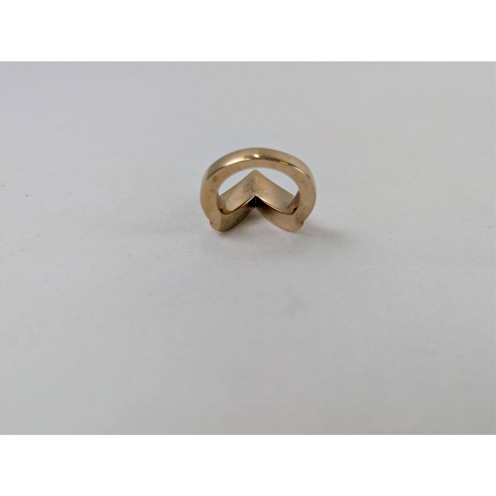 Bottega Veneta o1rshd1 Size: 19 / Gold F Sterling Silver Ring Yellow Gold Size ONE SIZE - 7 Thumbnail