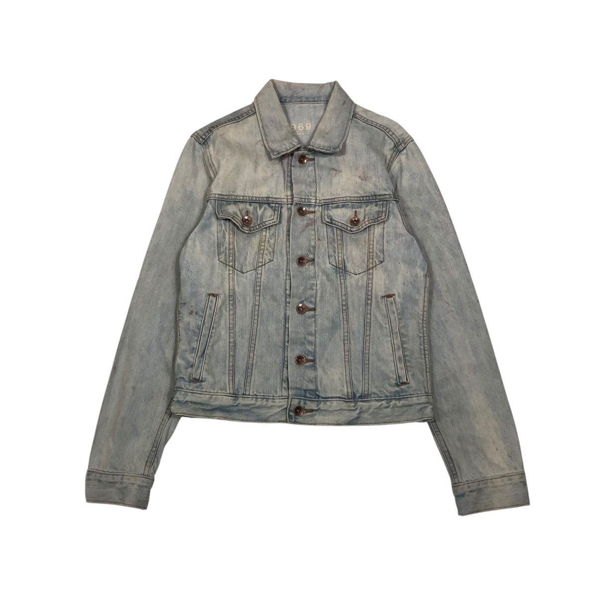 Japanese Brand 🔥VINTAGE CROPPED TRUCKER DENIM JACKET GAP Size US XS / EU 42 / 0 - 1 Thumbnail