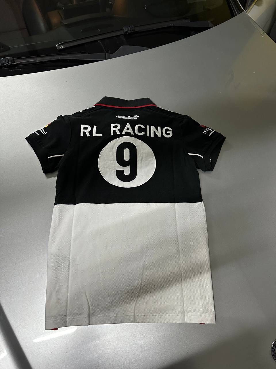 Polo Ralph Lauren × Vintage Vintage Ralph Lauren Deutschland Racing polo Tee Size US S / EU 44-46 / 1 - 2 Thumbnail