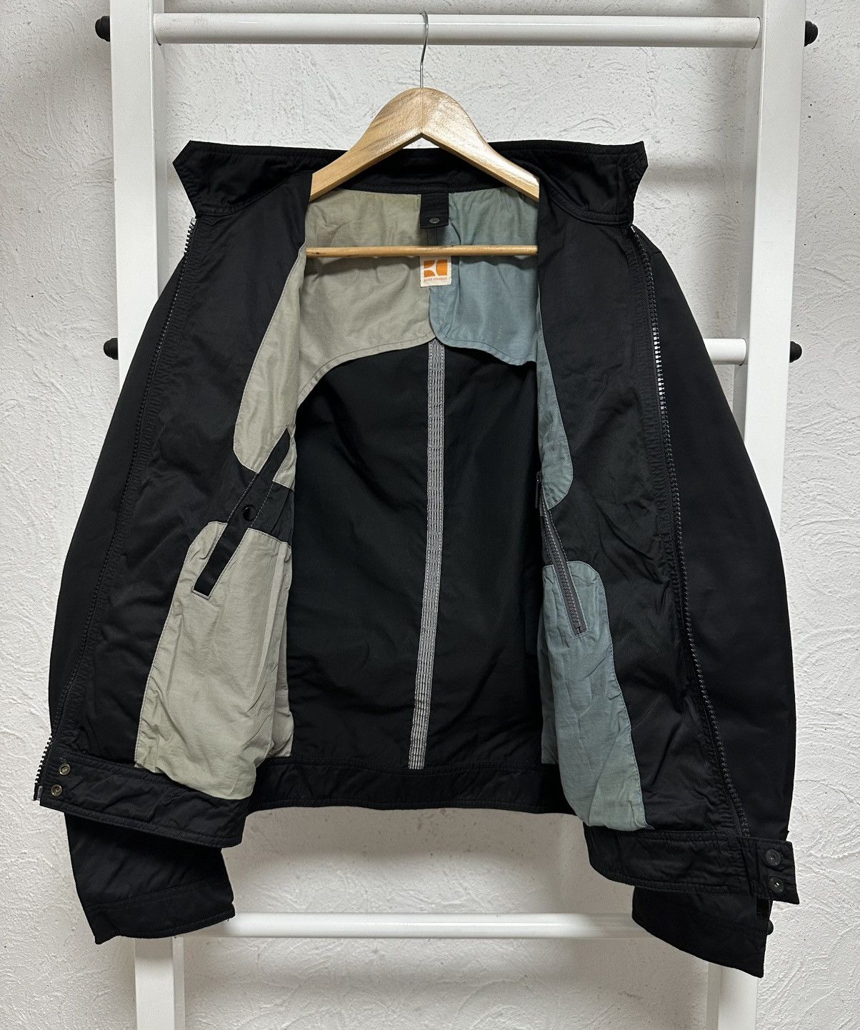Hugo Boss Hugo Boss Orange Men’s Jacket Size M Black Bomber Size US M / EU 48-50 / 2 - 5 Thumbnail