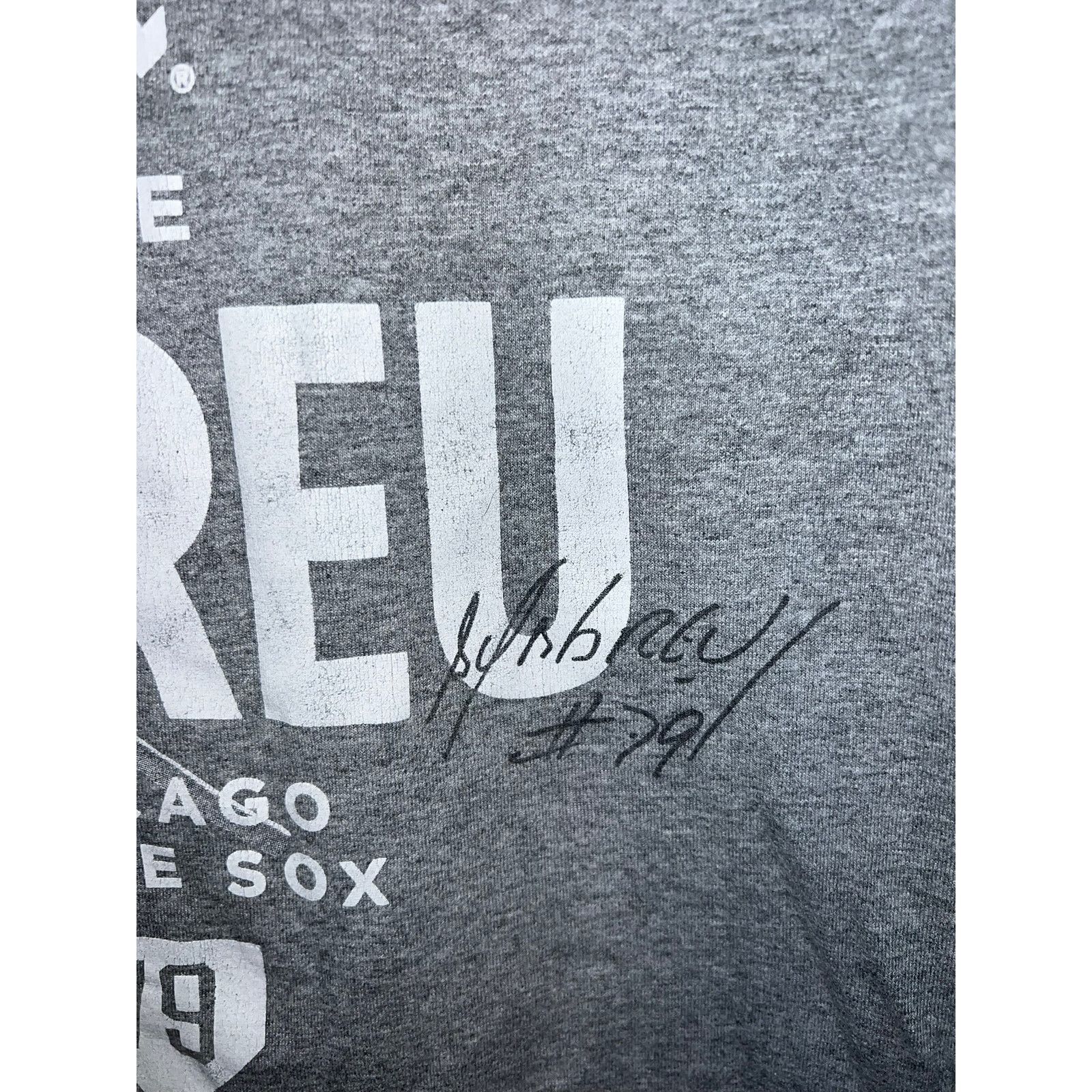 Jerzees Jose Abreu Shirt Chicago White Sox Gray Baseball Player Tee Size US M / EU 48-50 / 2 - 5 Thumbnail