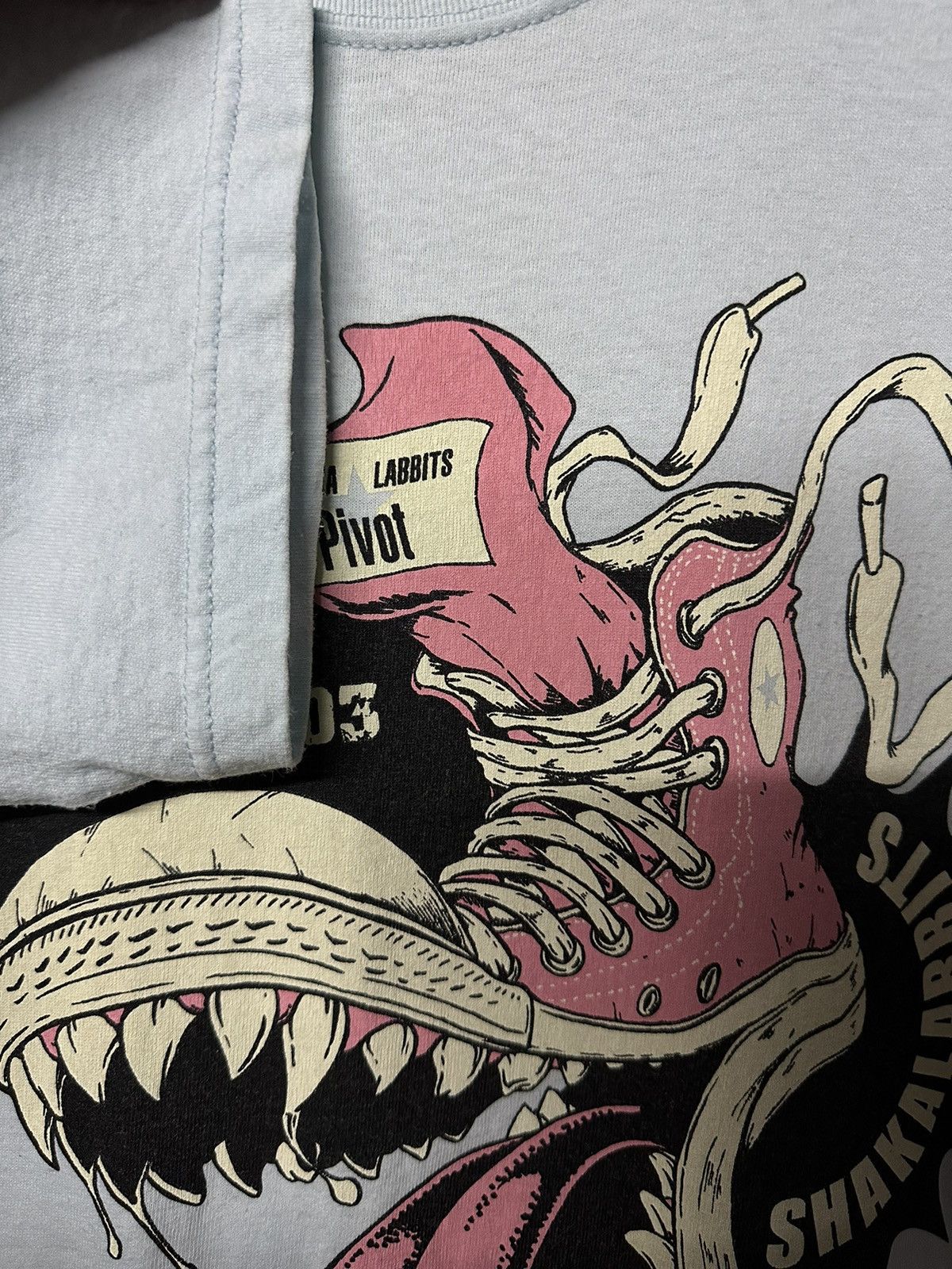 Band Tees × Vintage Vintage Shaka Labbits Rock Band Japan Tee Size US L / EU 52-54 / 3 - 8 Thumbnail