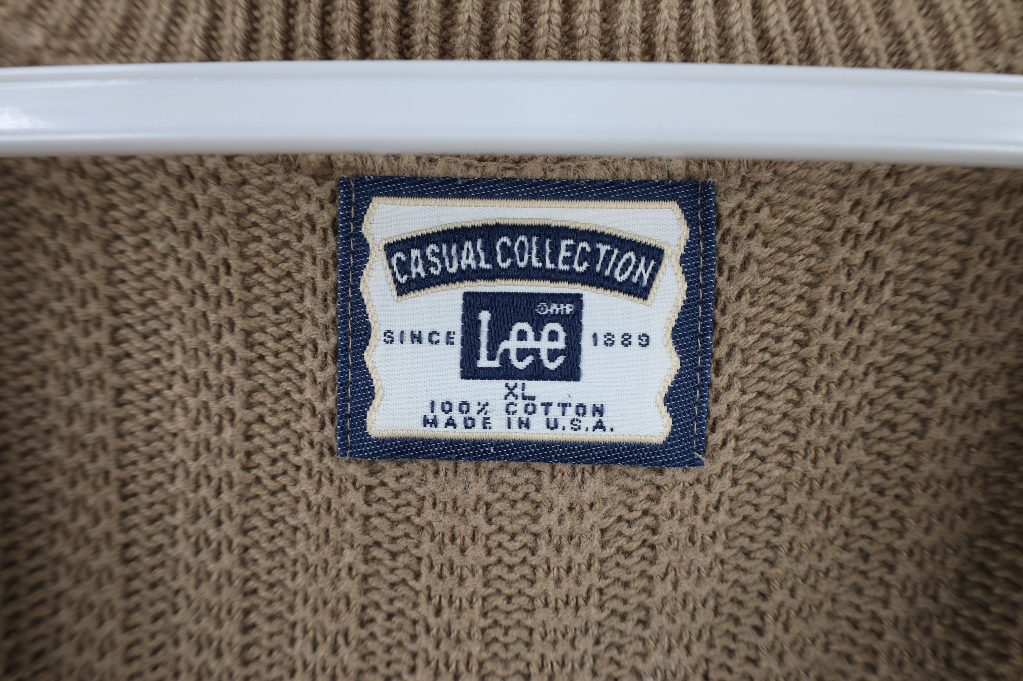 Vintage Vintage 90s Streetwear Ribbed Knit V-Neck Sweater Vest USA Size US XL / EU 56 / 4 - 6 Thumbnail