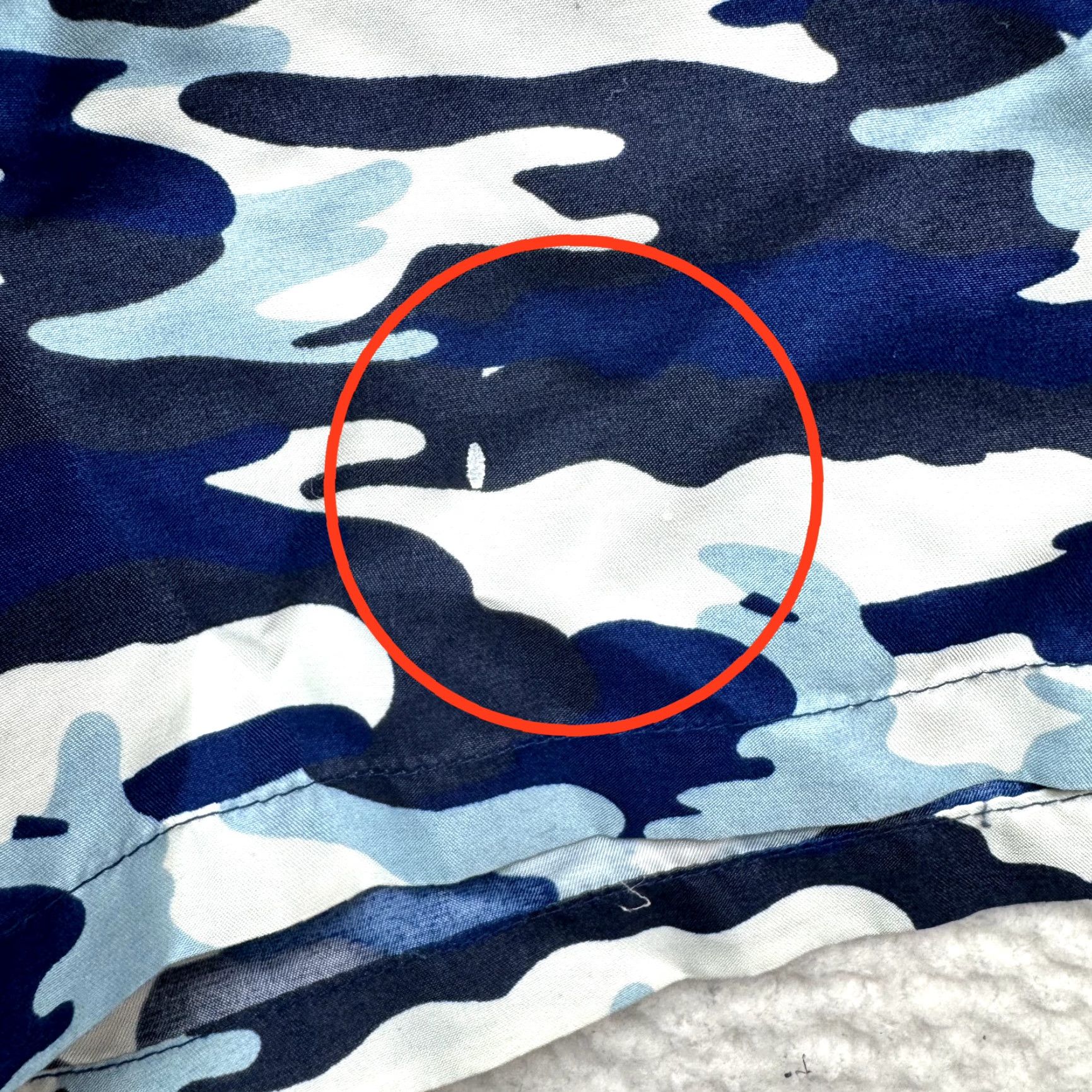 Swims VINTAGE 90s Y2K Basix Girl Swim Shorts L Womens Blue Camo Army Cargo Surfer Sportswear Beach Size 36" / US 14 / IT 50 - 6 Thumbnail