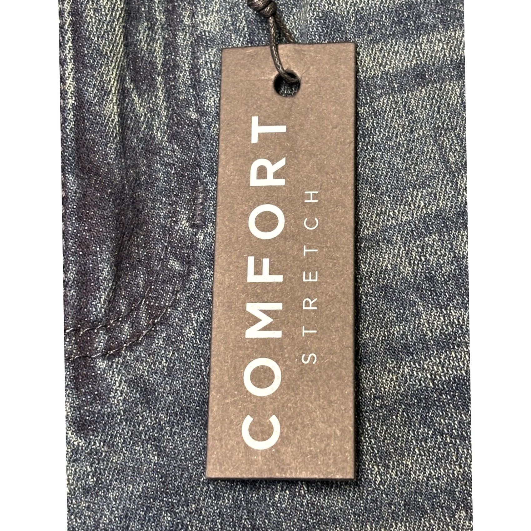 Pacsun PacSun Mens Slim Fit Comfort Stretch Dark Wash Denim Jeans 32W x 30L Size US 32 / EU 48 - 4 Thumbnail