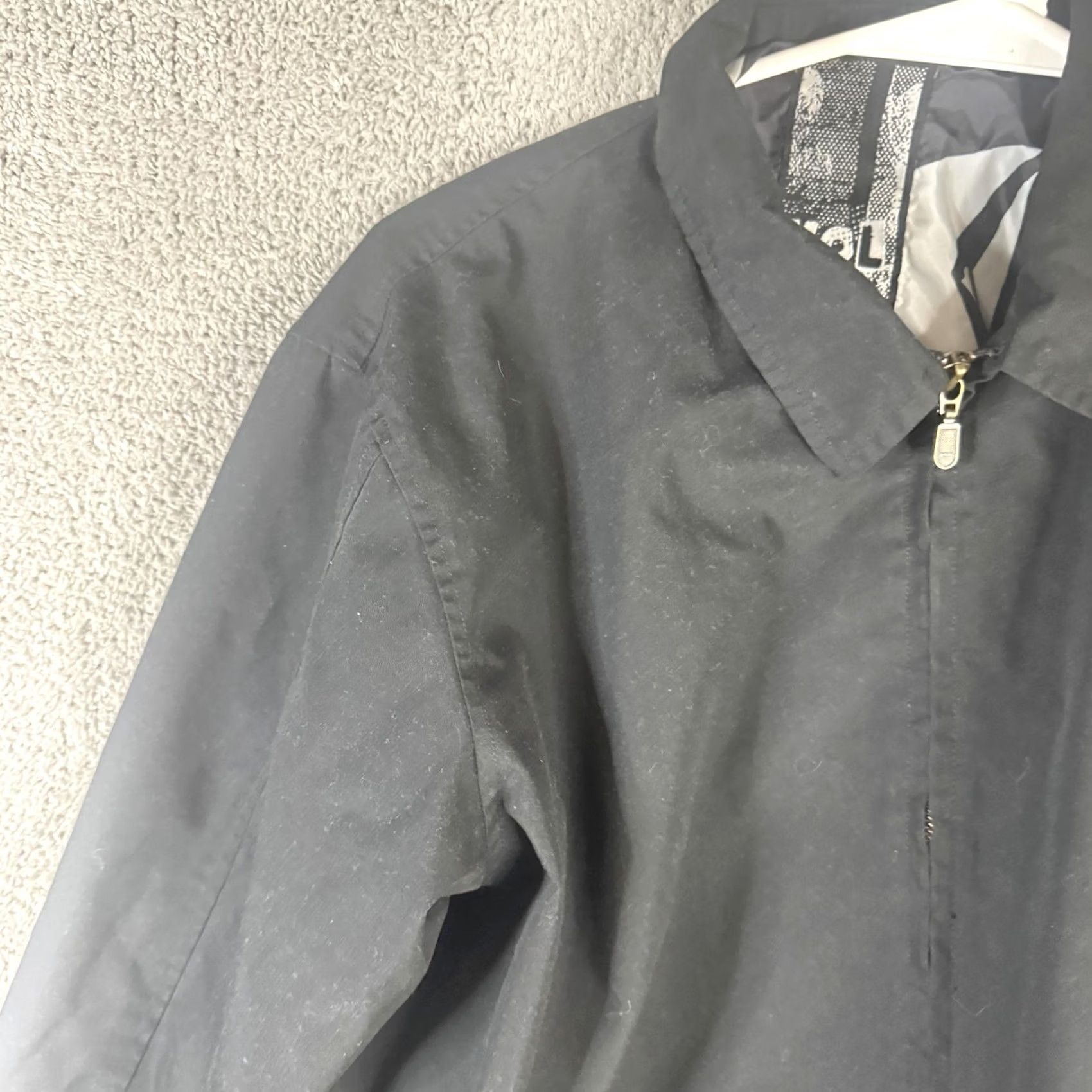 Volcom Volcom Jacket Mens S Black Canvas Windbreaker Full Zip Lined Lightweight Nylon Polyester Outer Shell Casual Spring Slim Fit Size US S / EU 44-46 / 1 - 5 Thumbnail