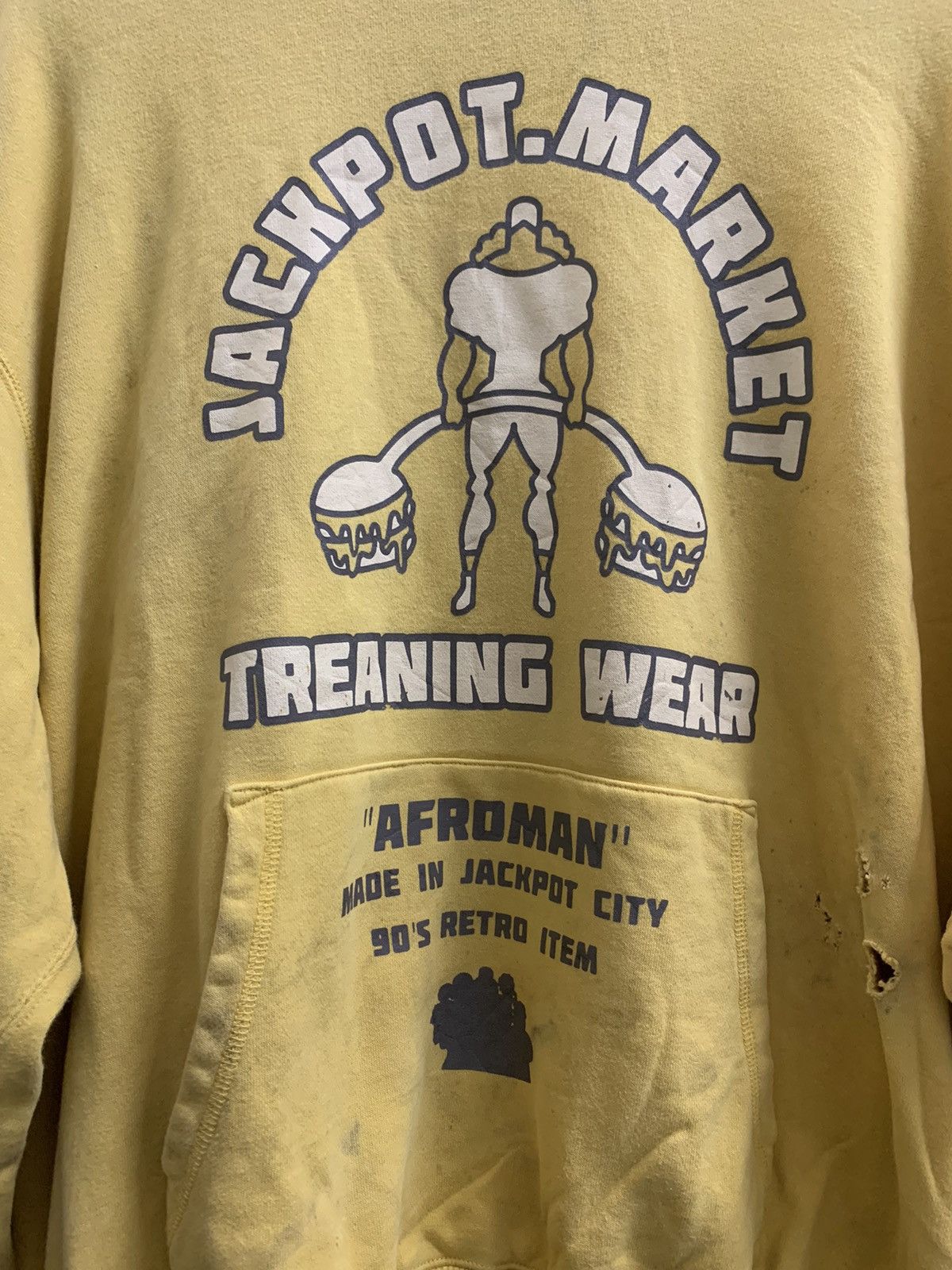Vintage 🔥HOT 🔥VINTAGE JACKPOT MARKET TREANING WEAR Size US XL / EU 56 / 4 - 2 Thumbnail