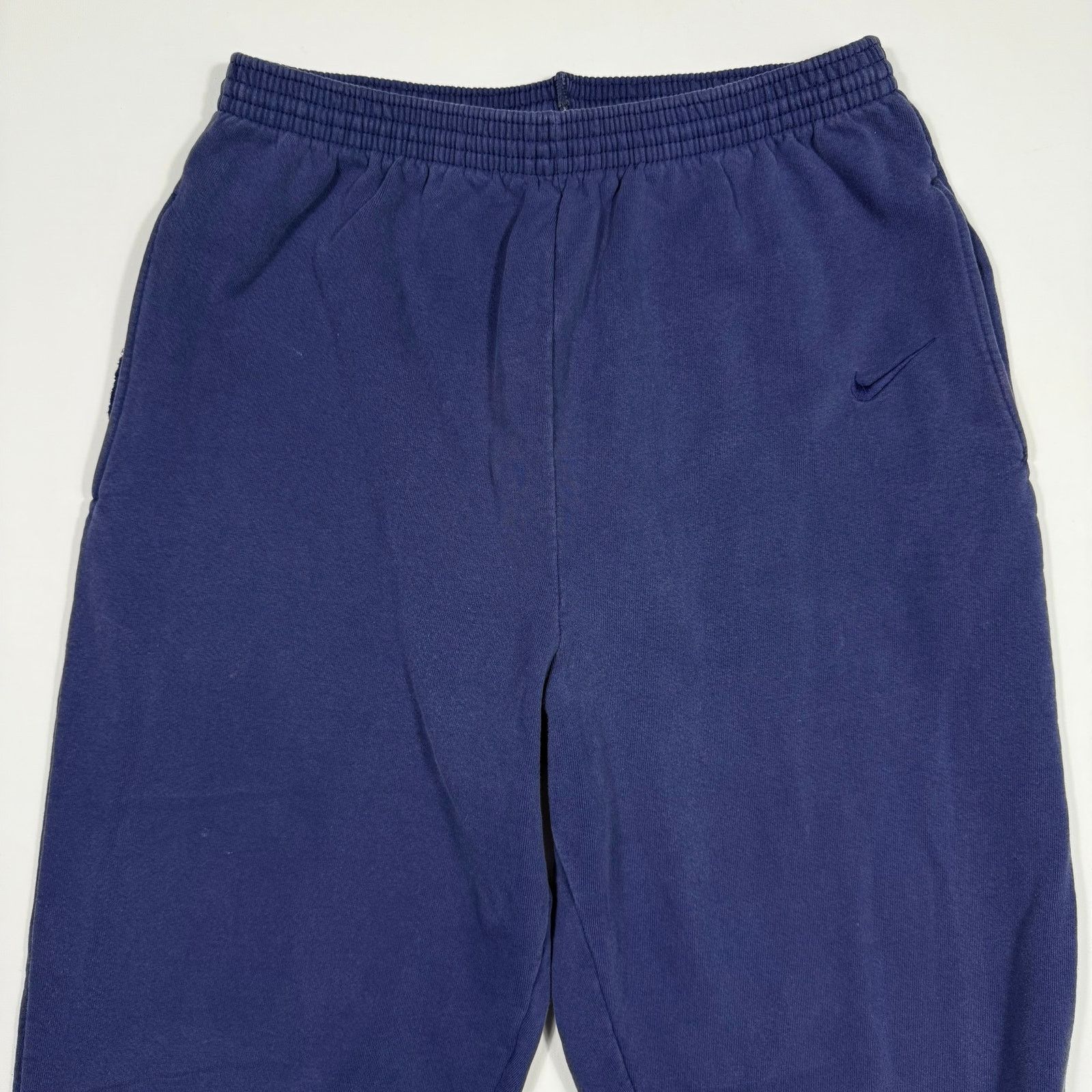 Nike Vintage Nike Sweatpants XL Navy USA Made Swoosh Joggers Size US 32 / EU 48 - 3 Thumbnail