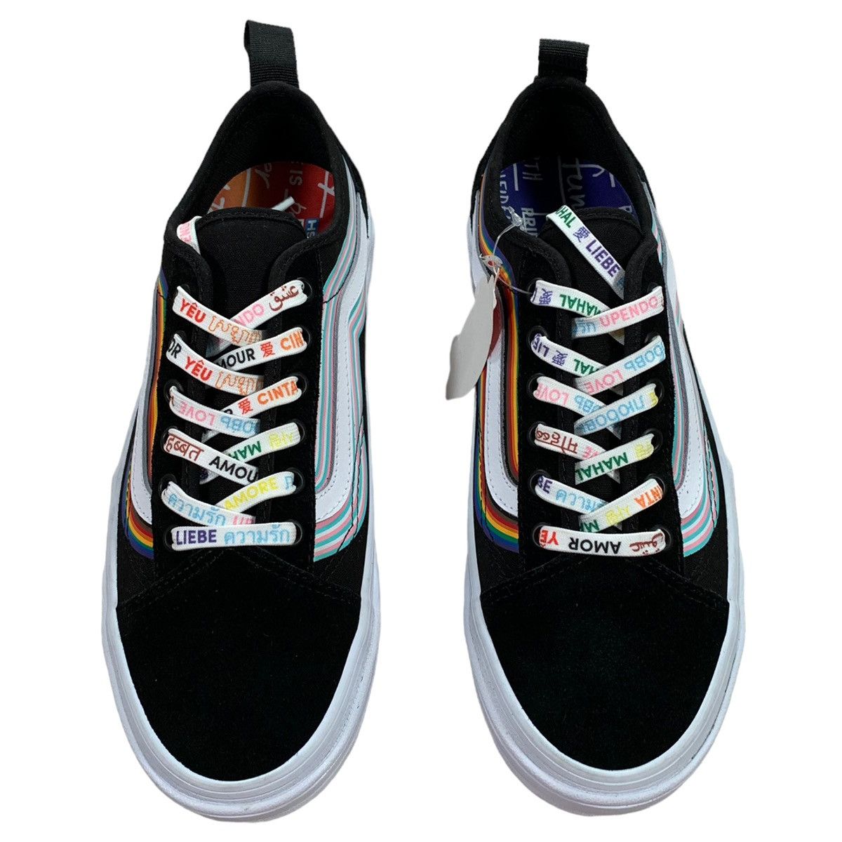 Vans Vans Men's Old Skool Sentry Pride Collection Skate Sneakers Size US 9 / EU 42 - 3 Thumbnail