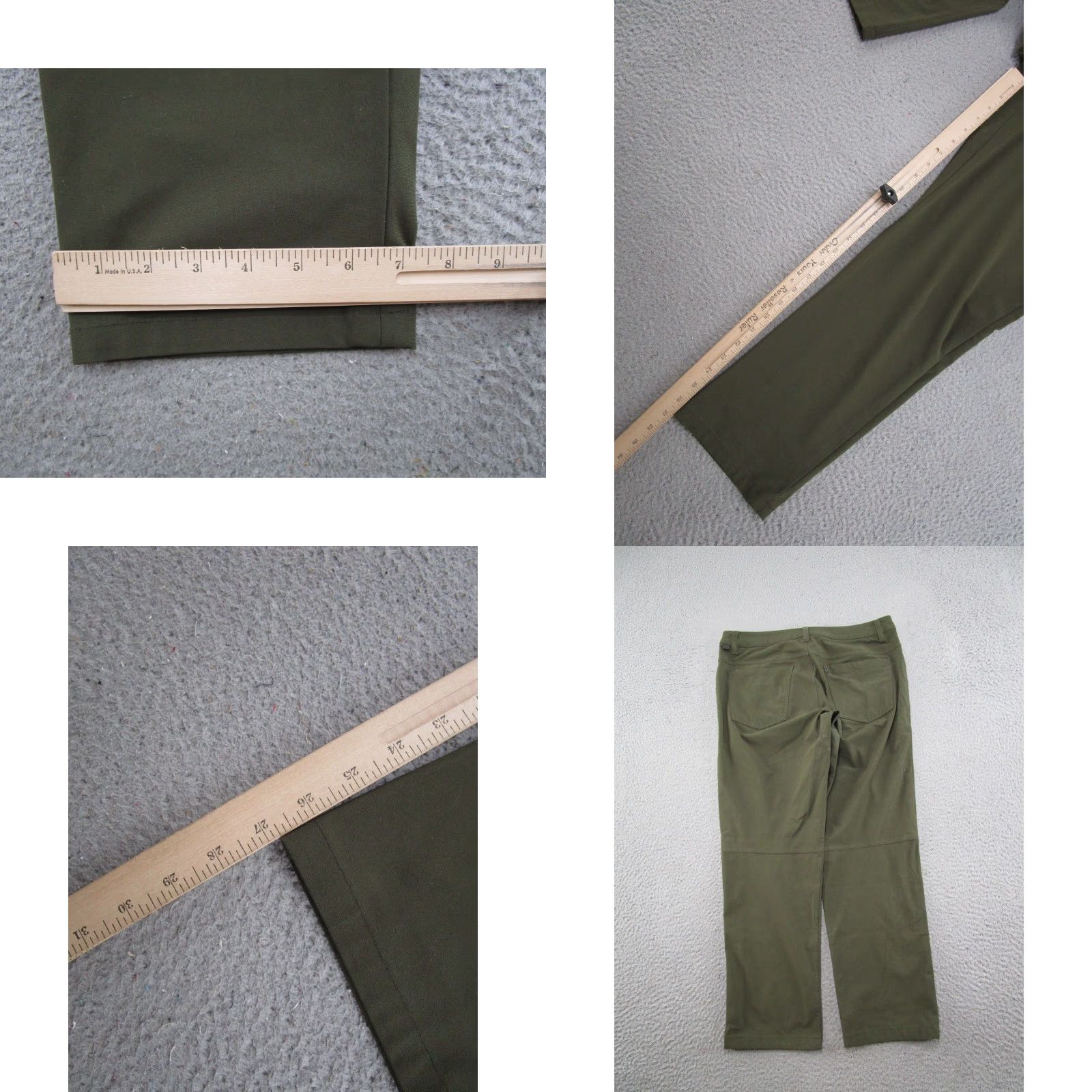 Lululemon Lululemon ABC Classic Pants Men’s Size 31x27 Green LM5426S Classic Chino 5-Pocket Casual Mens Shoes? Size US 31 - 8 Thumbnail