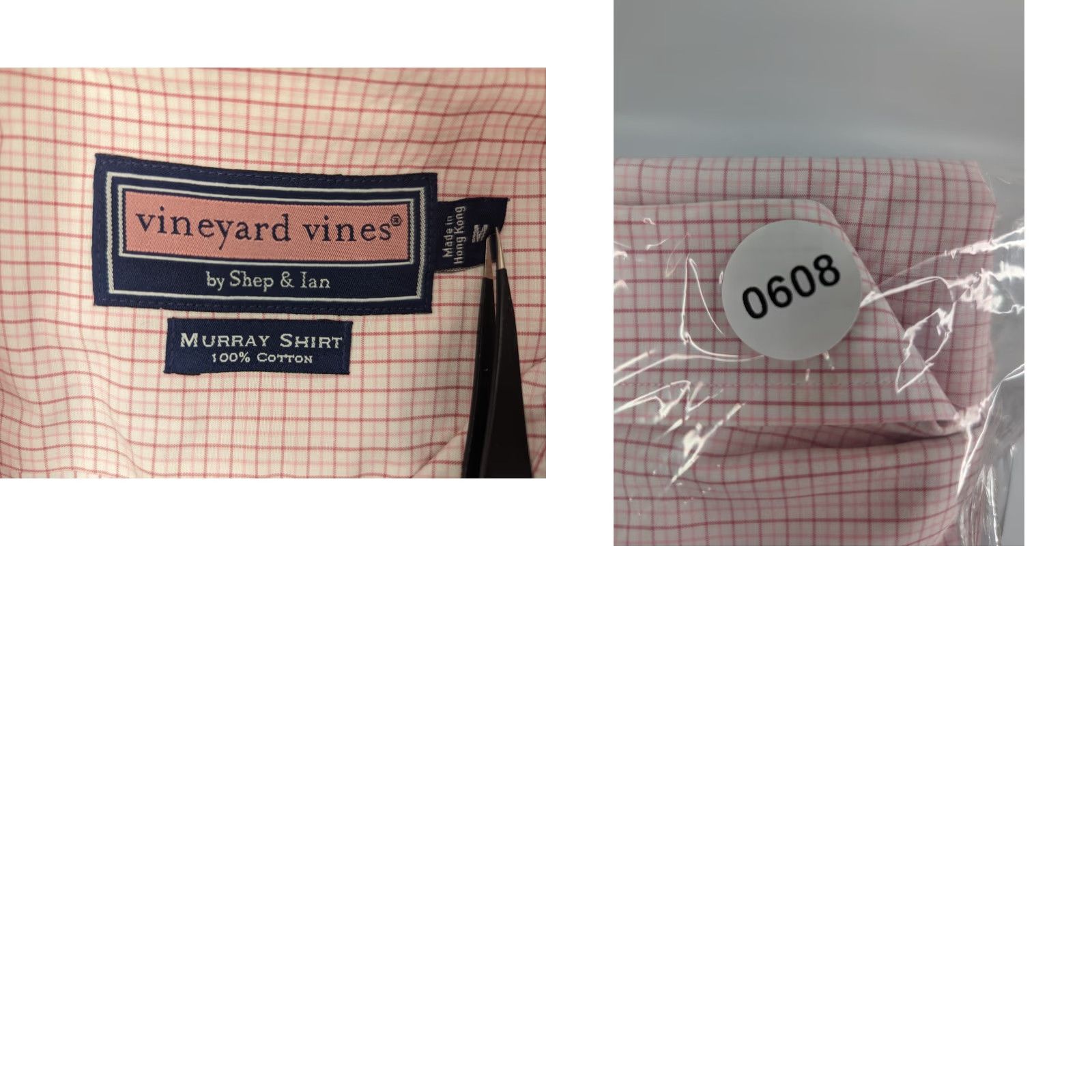 Vineyard Vines Vineyard Vines Button-Up Shirt Mens M Pink Plaid Long Sleeve Classic Preppy Collared Button-Down Button-Up Shirt Pink Mens M Vintage: No Size US M / EU 48-50 / 2 - 8 Thumbnail