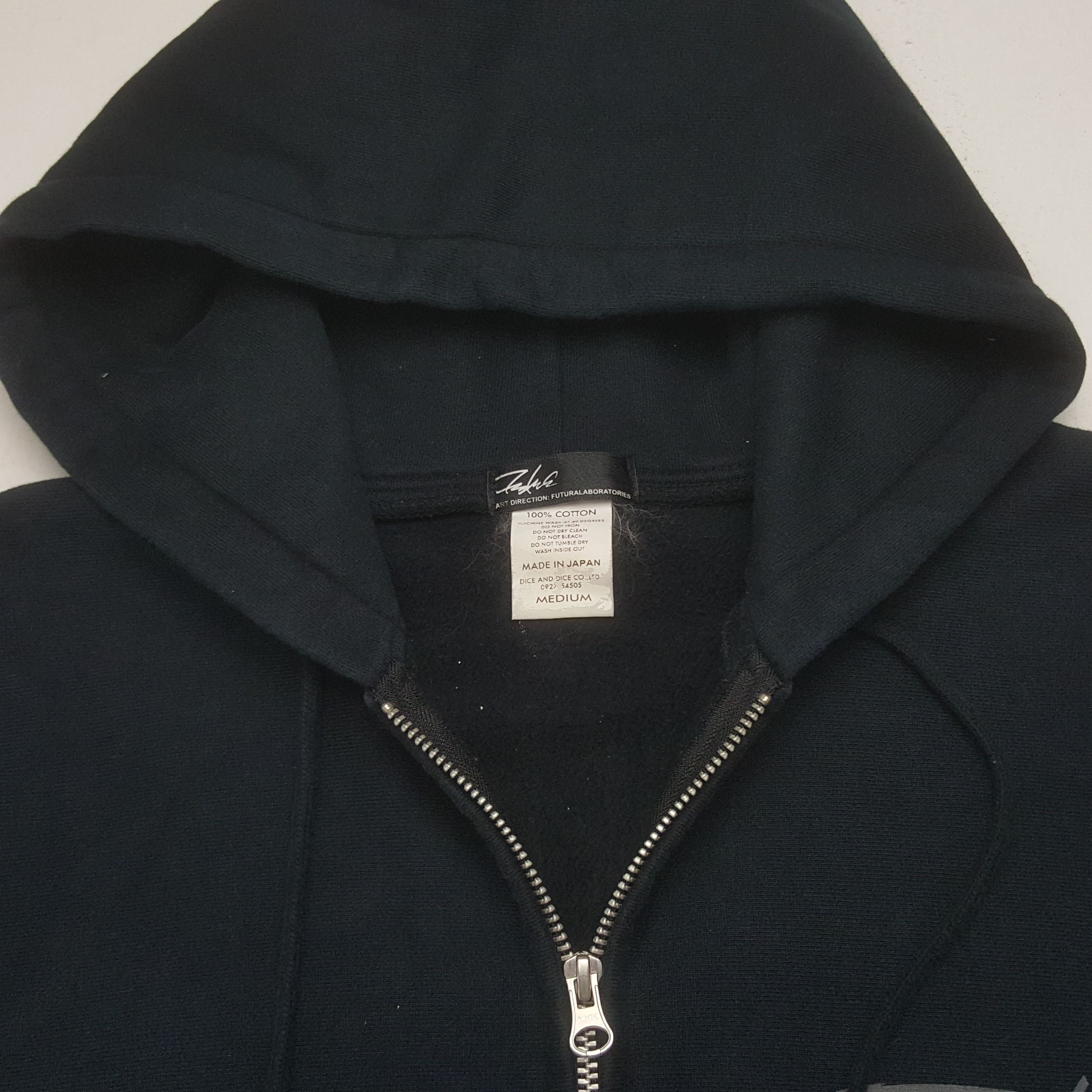 Futura Vintage Futura Laboratories Zipper Jacket Hoodie Size US XS / EU 42 / 0 - 5 Thumbnail