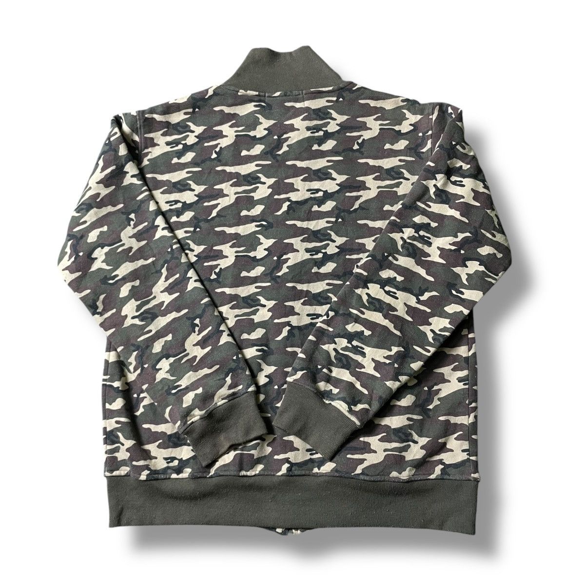 If Six Was Nine 🇯🇵 CENTER CLEASE SKULL WORDING CAMOUFLAGE FULL ZIP JACKET Size US L / EU 52-54 / 3 - 3 Thumbnail