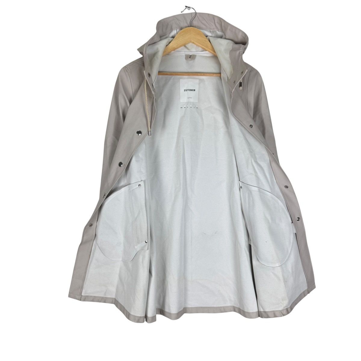 Stutterheim ☀️STUTTERHEIM HOODIE RAINCOATS JACKET LIKE THOM YORKE Size US XXS / EU 40 - 7 Thumbnail