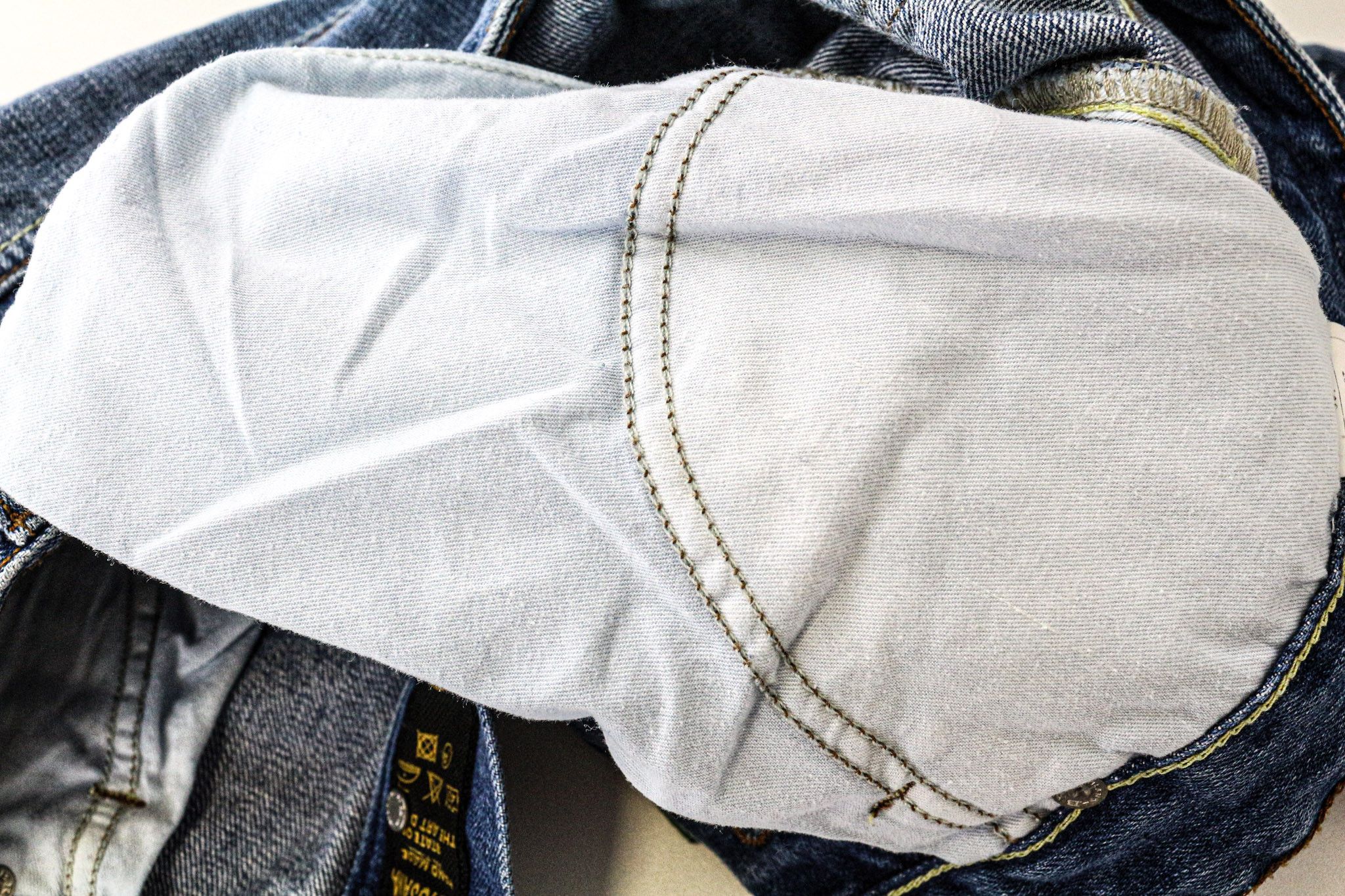 Takeshy Kurosawa TK 72 W32 Distressed Slim Taper Blue Jeans 75720 Size US 32 / EU 48 - 7 Thumbnail