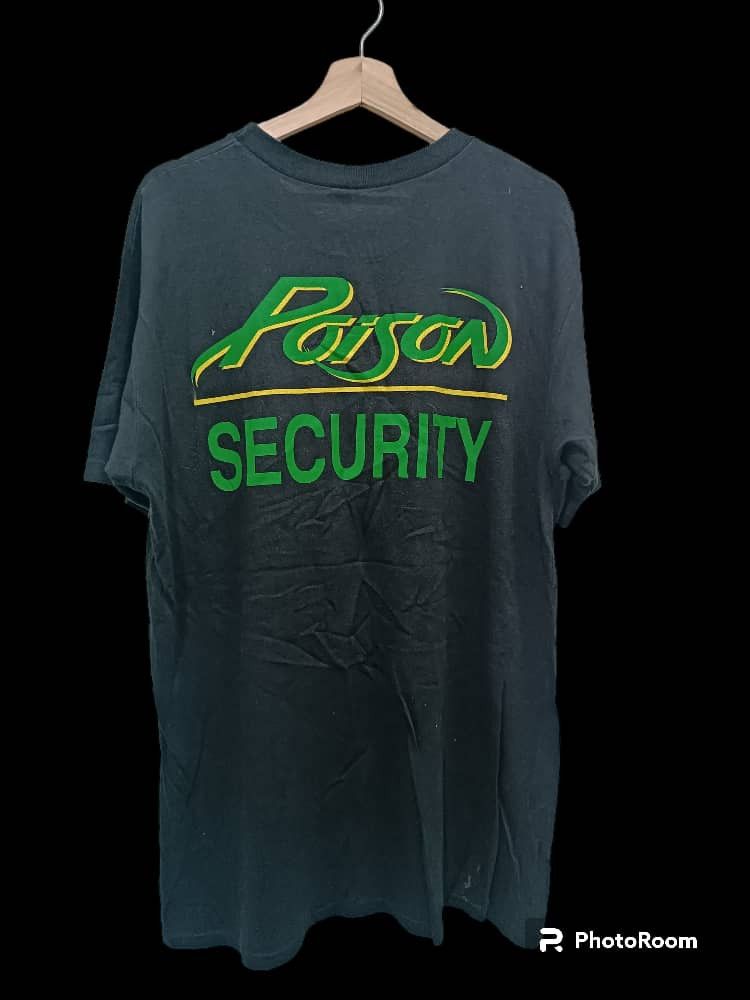 Band Tees × Vintage RARE VTG POISON BAND TSHIRT Size US XL / EU 56 / 4 - 2 Thumbnail