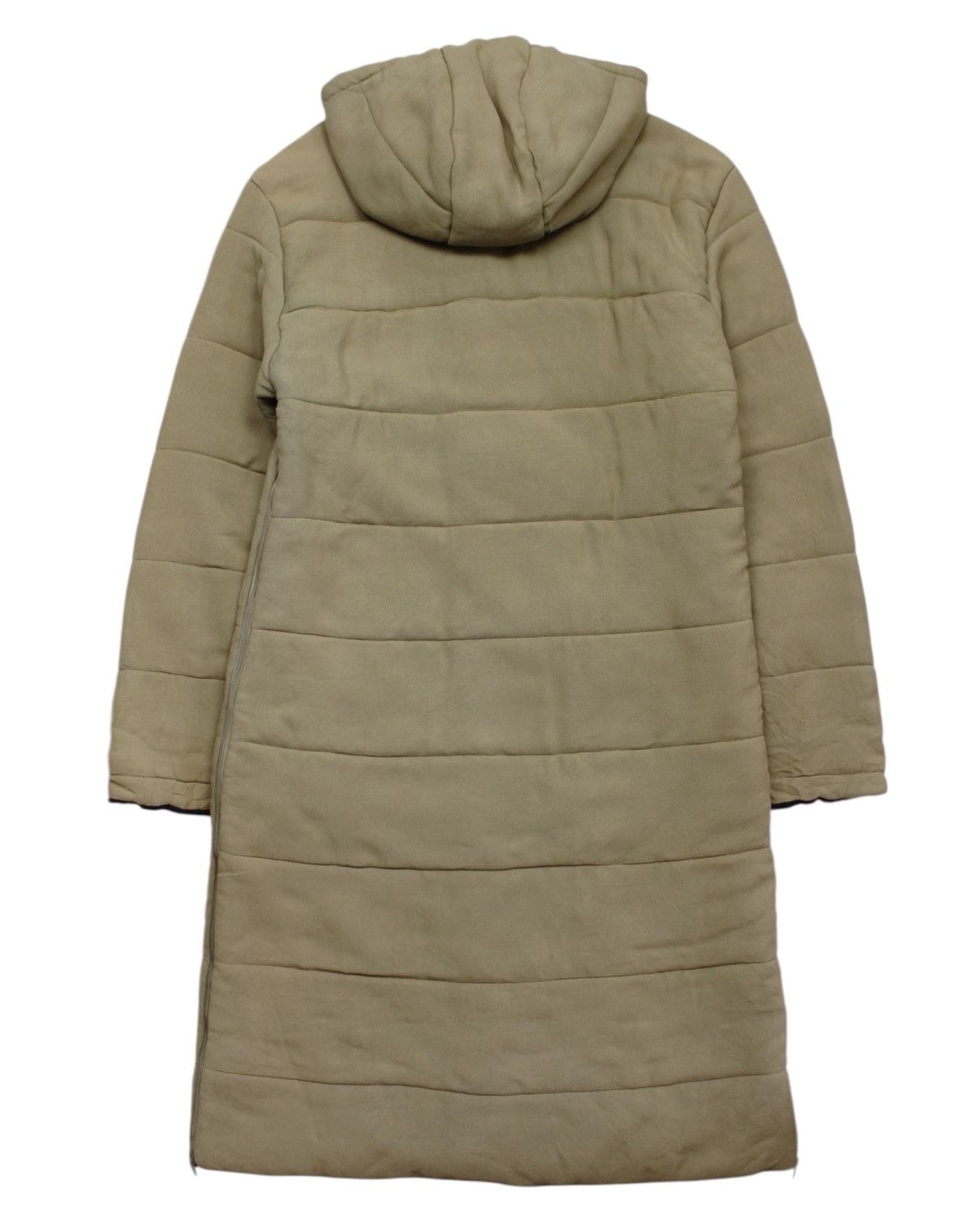Emporio Armani 1990S EMPORIO ARMANI VINTAGE PADDED SIDE ZIPPERS LONG COAT Size US S / EU 44-46 / 1 - 2 Thumbnail