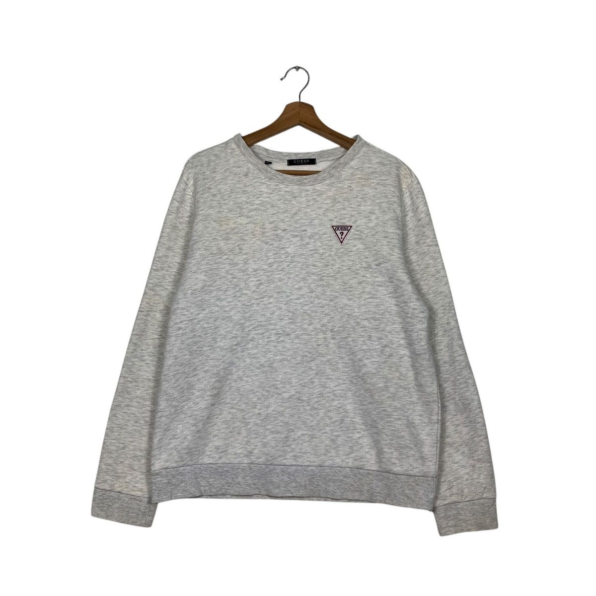Guess GUESS Small Logo Crewneck Sweatshirt #2818-C127 Size US L / EU 52-54 / 3 - 1 Thumbnail