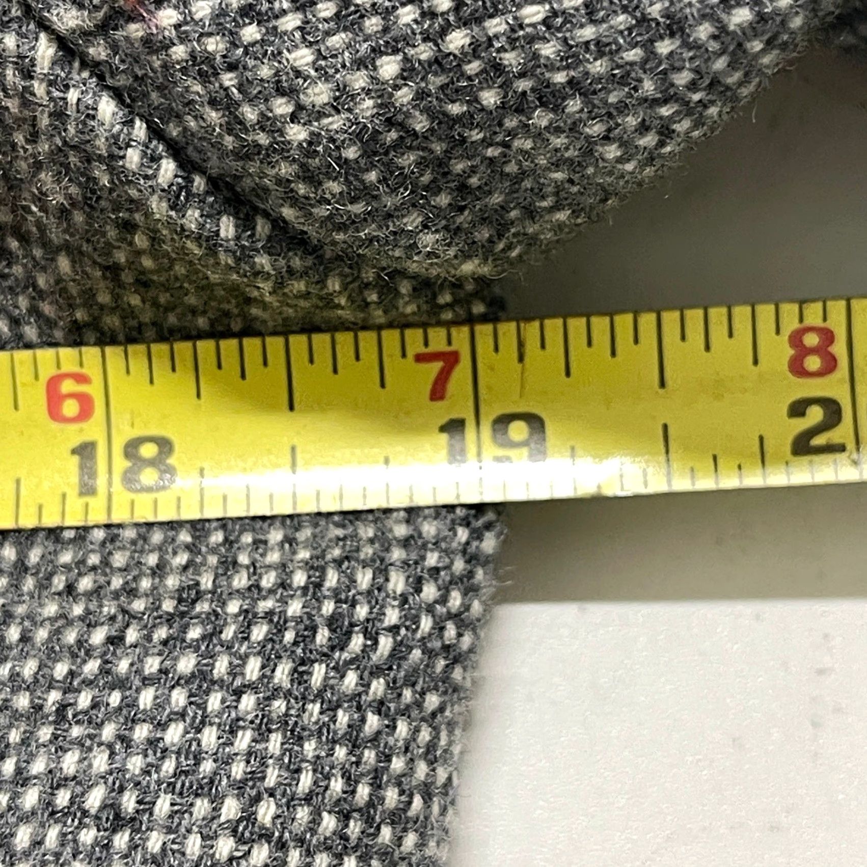 Pendleton VINTAGE Pendleton Blazer Jacket Womens 14 Gray 100% Wool Hole Shoulder Shirt Size XL / US 12-14 / IT 48-50 - 7 Thumbnail