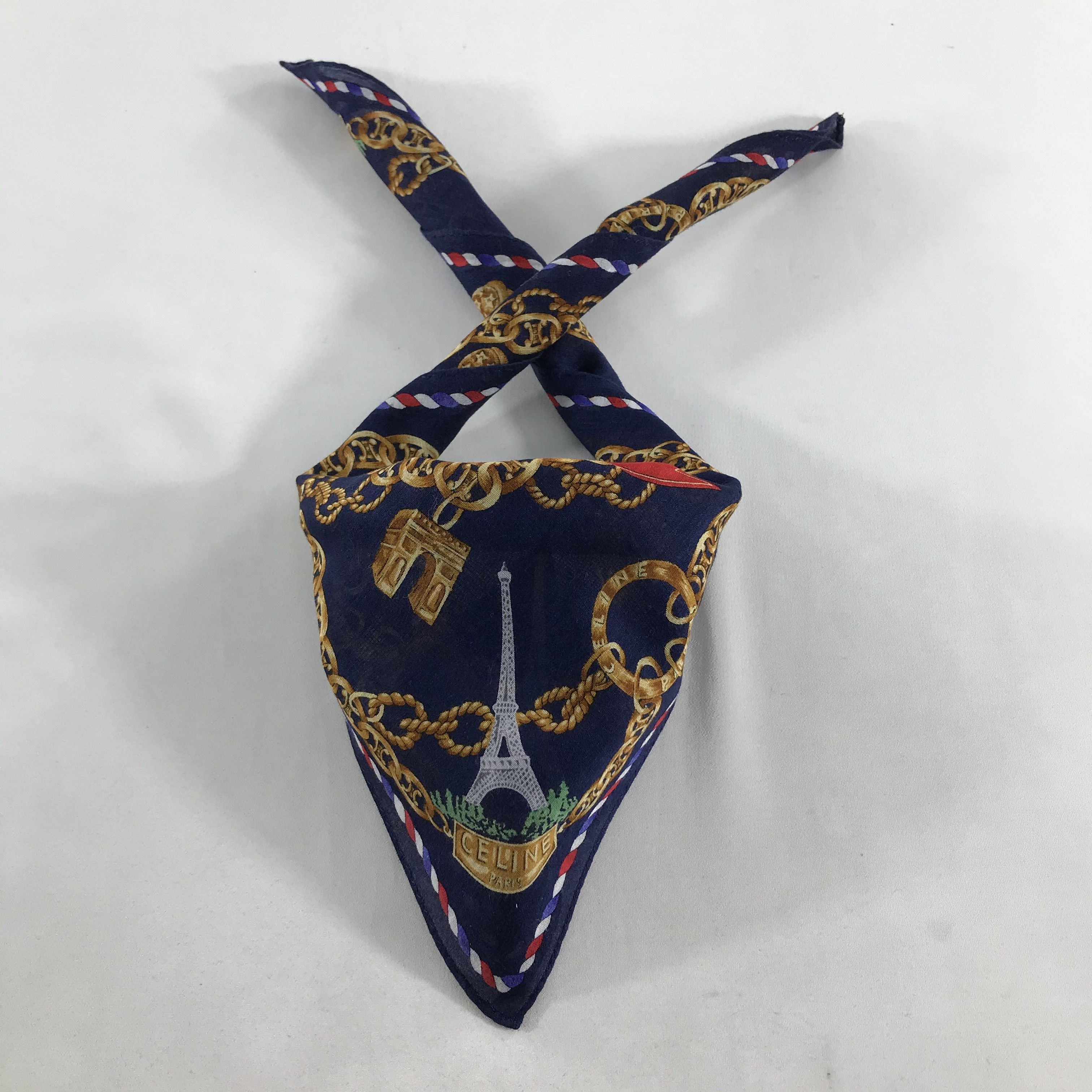 Celine Celine Handkerchief Neckerchief Bandana H81 Size ONE SIZE - 2 Thumbnail