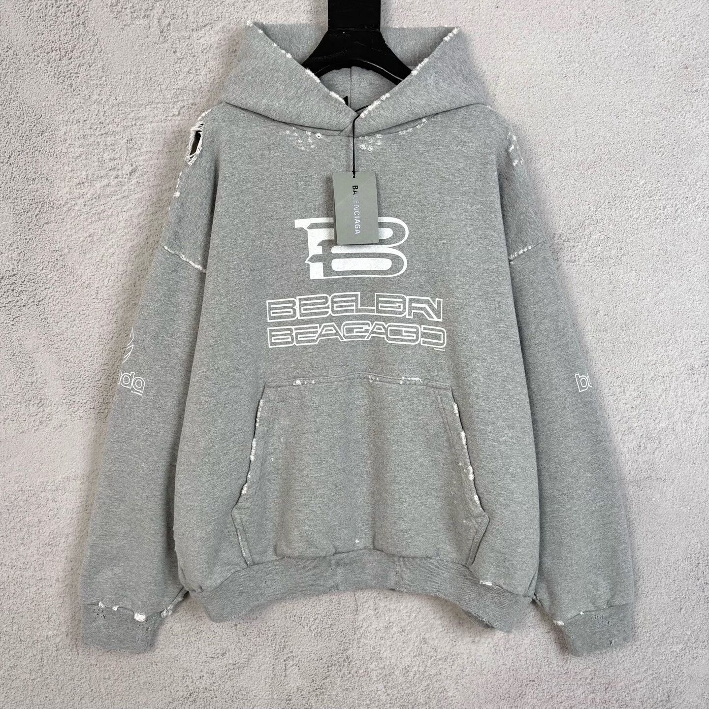 Balenciaga balenciaga logo print hoodie sweatshirt Size US M / EU 48-50 / 2 - 1 Thumbnail
