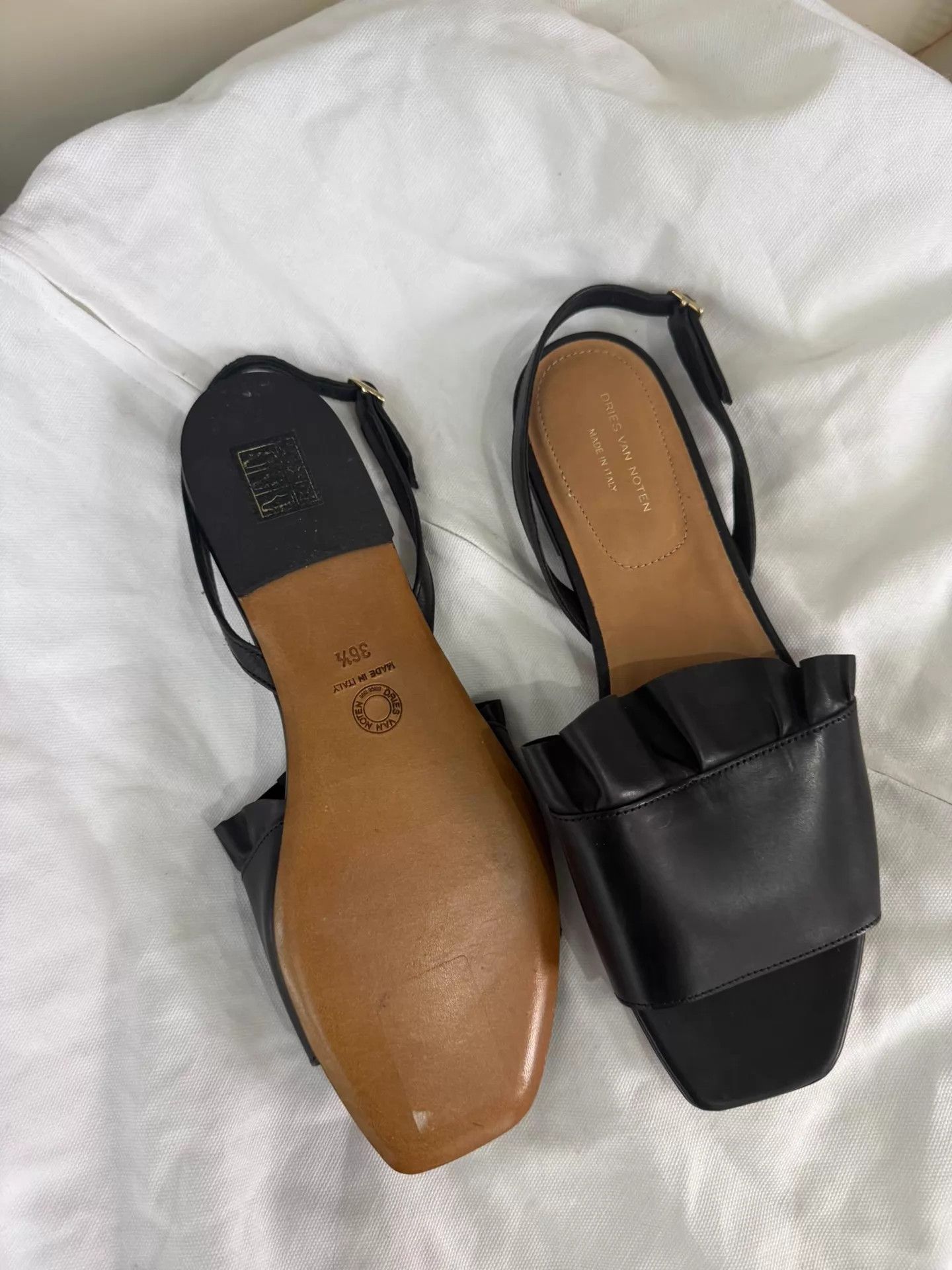 Dries Van Noten DVN sandals 36.5 95 new authentic Size US 6 / IT 36 - 4 Thumbnail