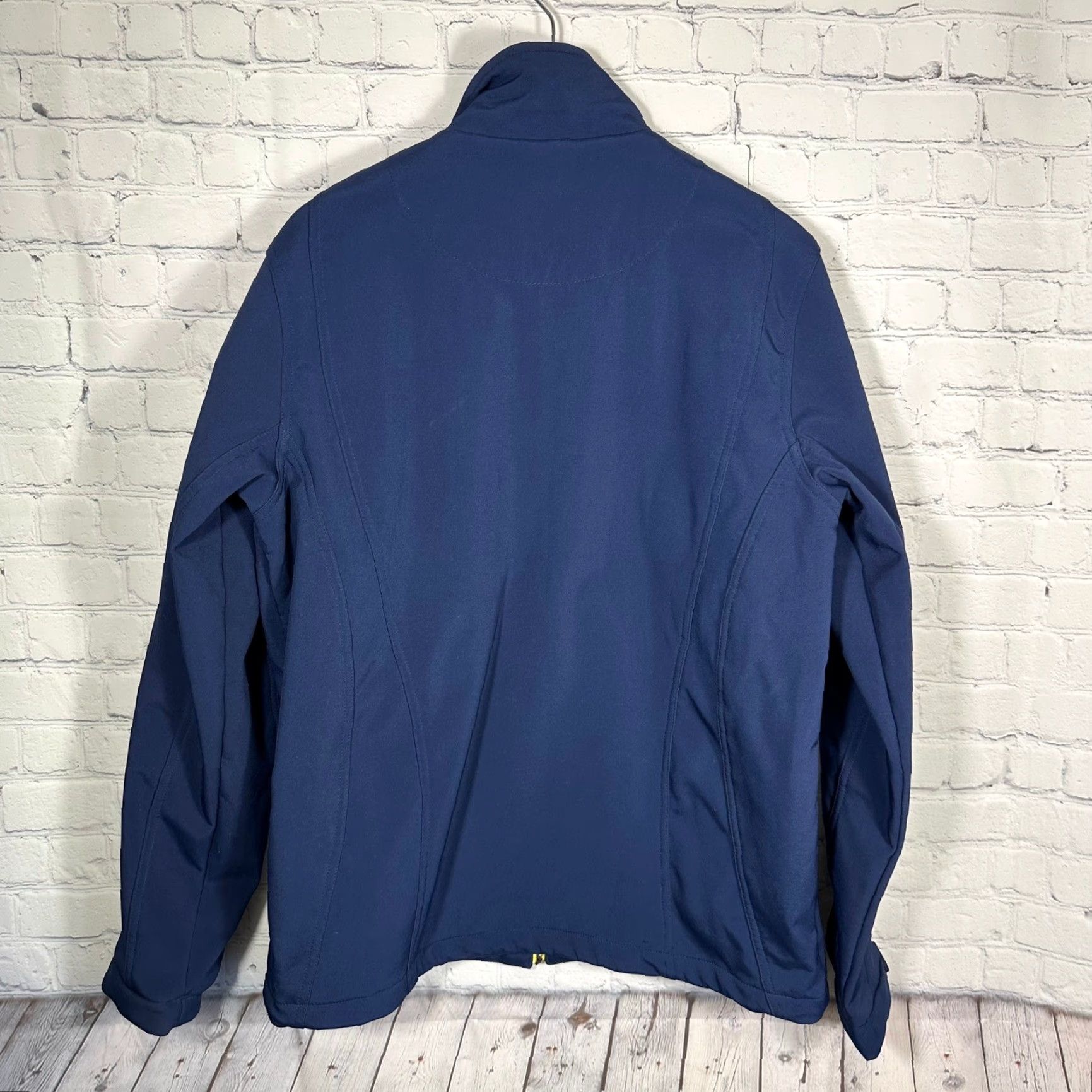 NFL NFL Super Bowl XLVIII Navy Blue Softshell Full Zip Jacket Mens Embroidered Size US M / EU 48-50 / 2 - 7 Thumbnail