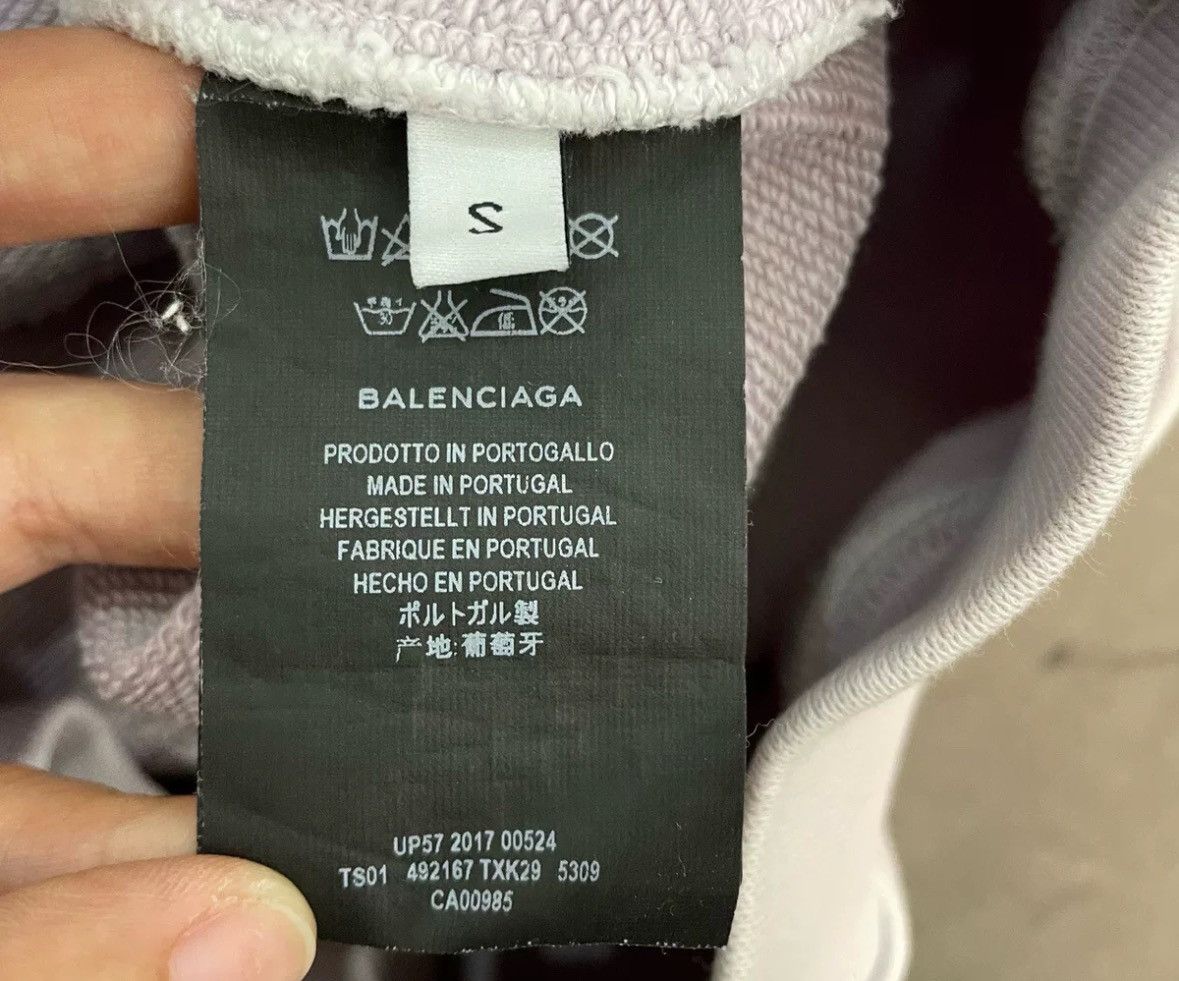 Balenciaga Balenciaga lotus root pink back logo hoodie Size US S / EU 44-46 / 1 - 5 Thumbnail