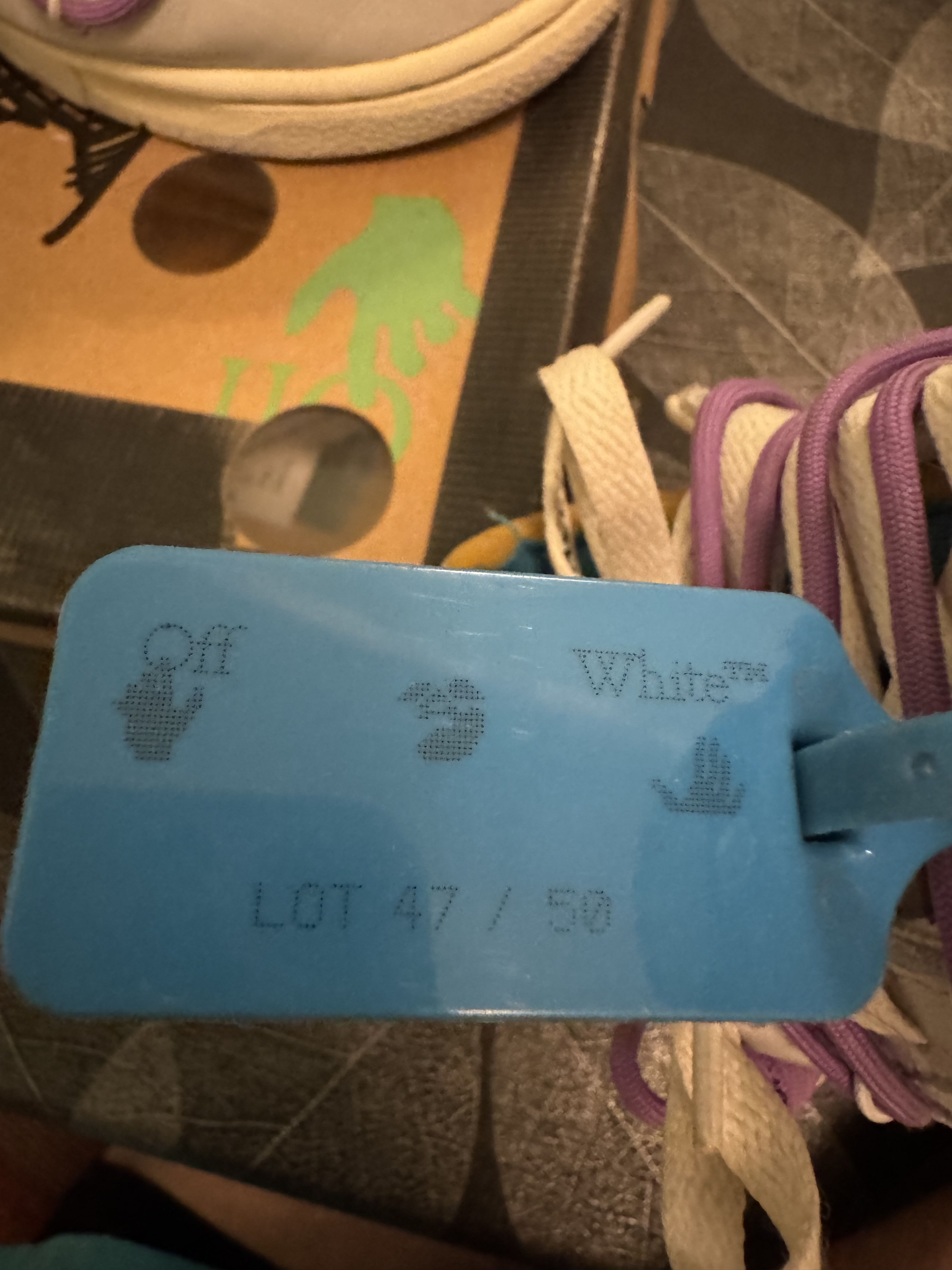 Nike Off-White x Nike Dunk Low ‘Lot 47 of 50’ Size US 9 / EU 42 - 6 Thumbnail
