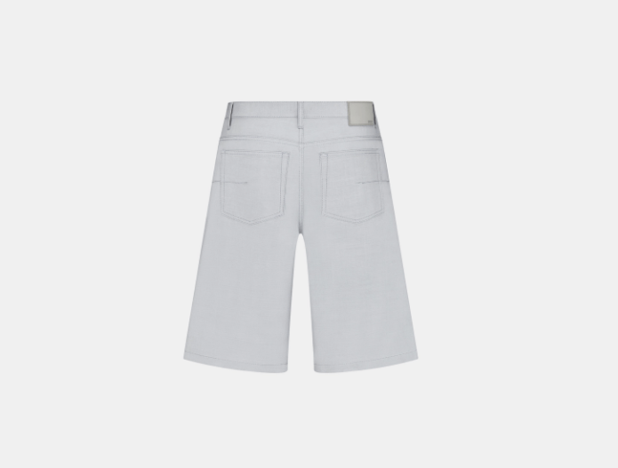 Dior o1w1db10525 313D00 CD Heart Bermuda Short in Gray Size US 36 / EU 52 - 2 Thumbnail