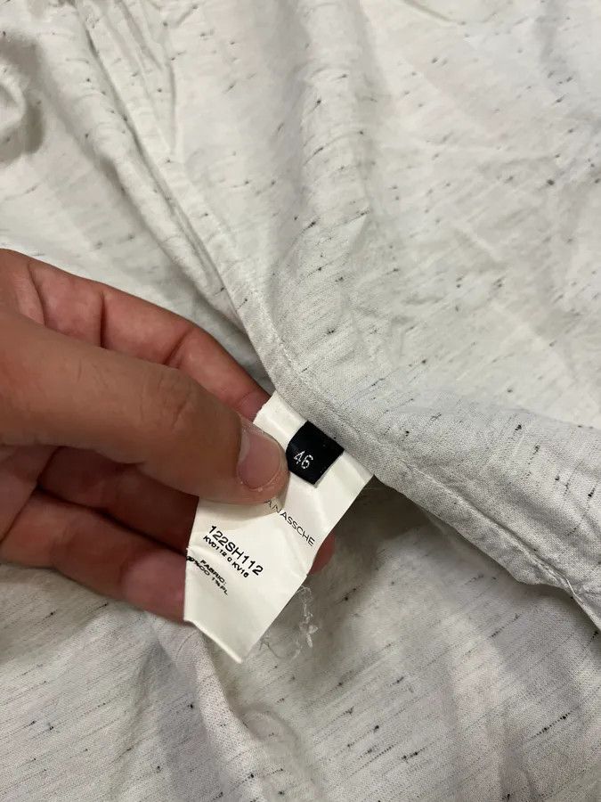 Kris Van Assche × Vintage Kris Van Assche Minimalist Pure Grained Shirt Size US M / EU 48-50 / 2 - 10 Thumbnail