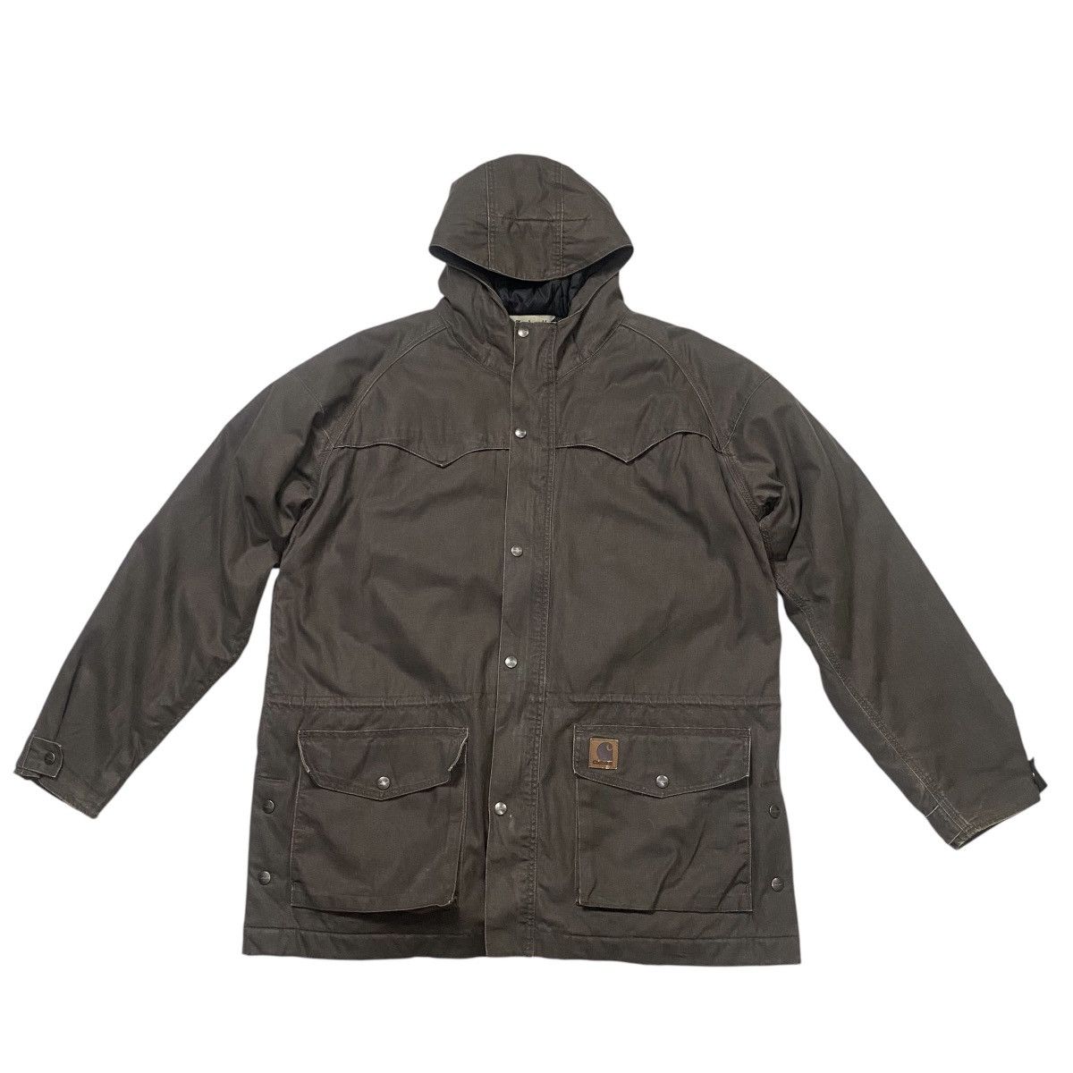 Carhartt Carhartt quilted parka hoodie Size US XL / EU 56 / 4 - 1 Thumbnail