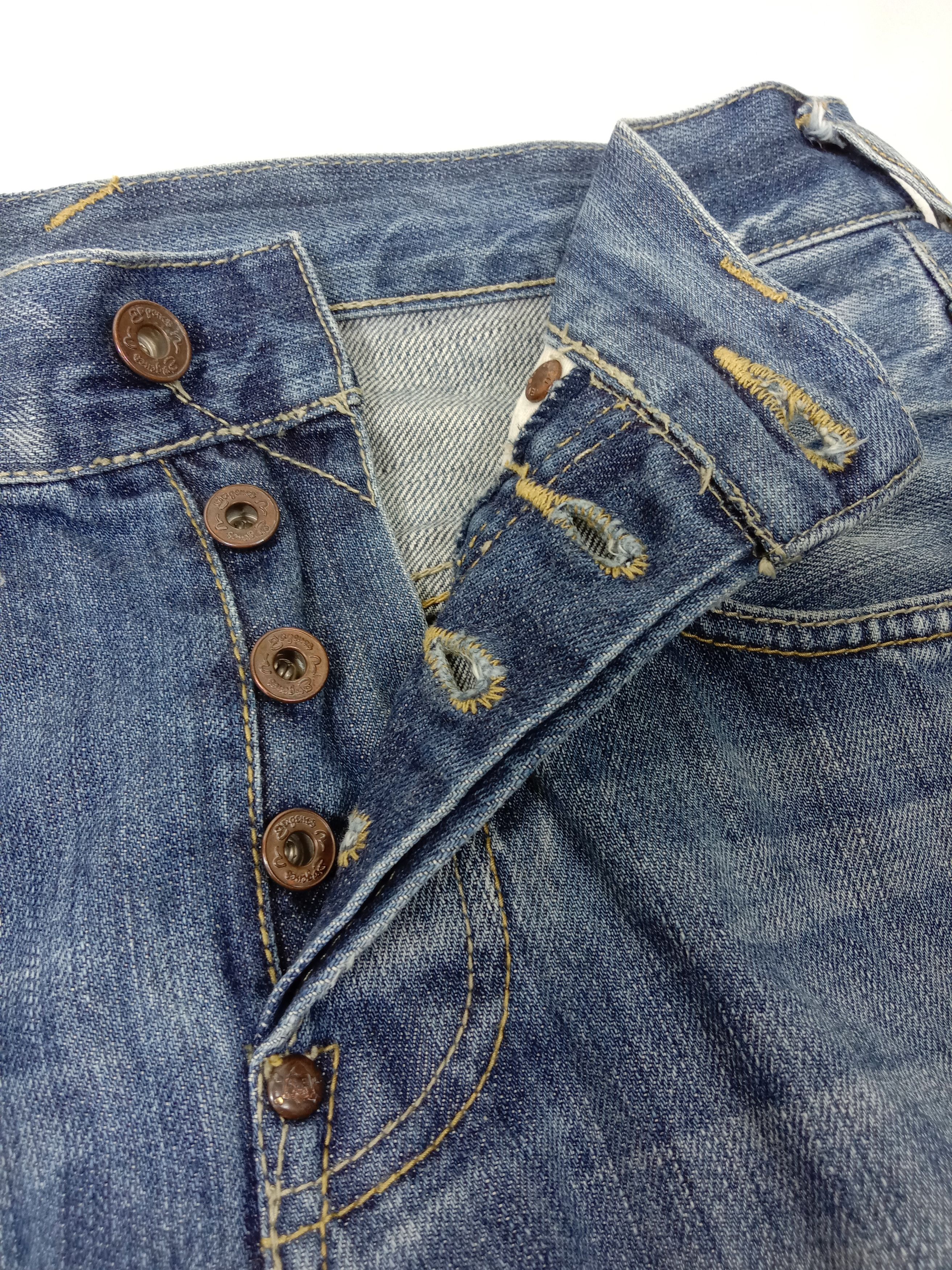 Japanese Brand Vintage Japanese Selvedge Flare Jeans Bell Bottom Denim Size US 29 - 10 Thumbnail