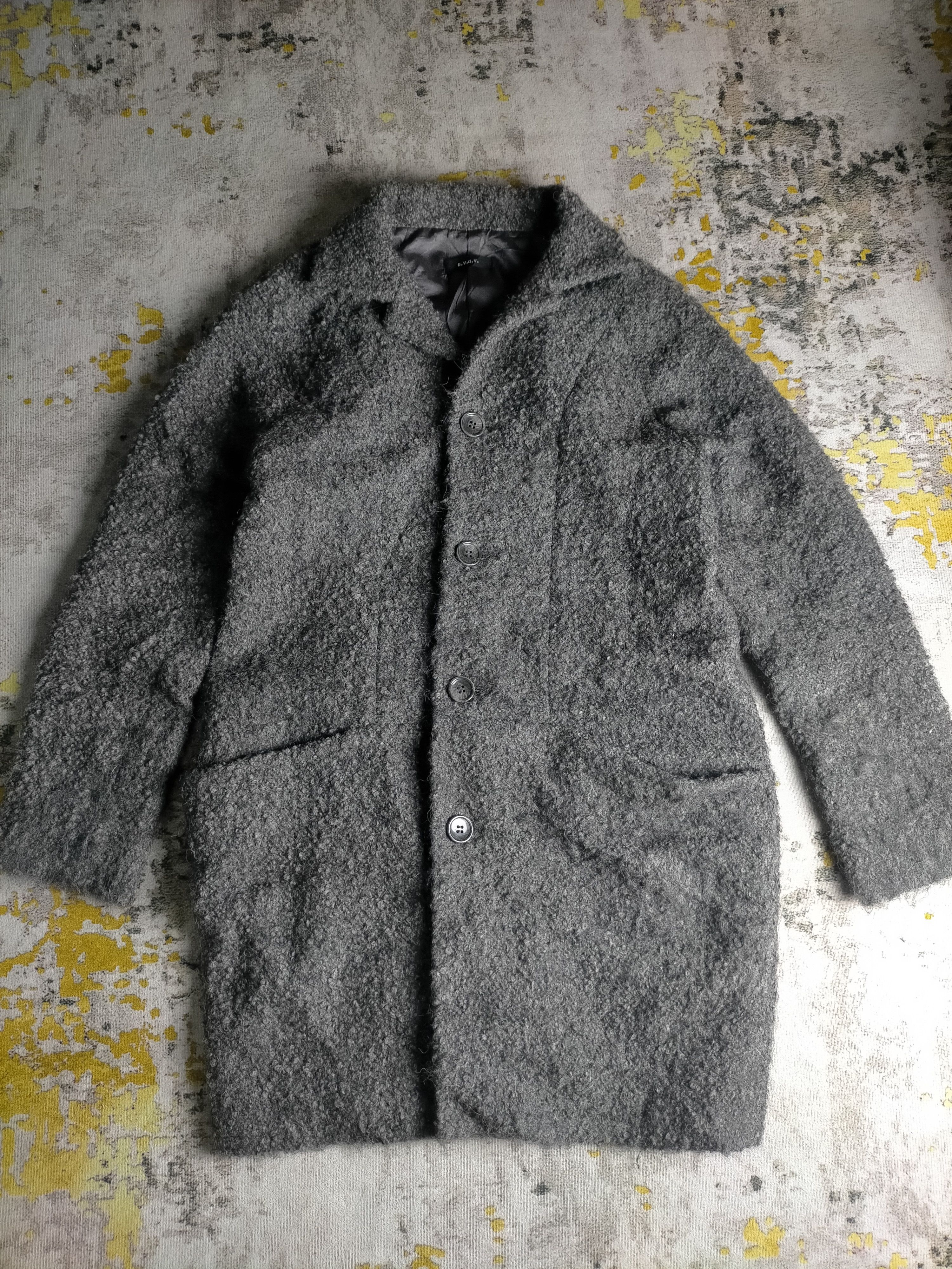 G.V.G.V. Rare G.V.G.V Wool Long Coats Size S / US 4 / IT 40 - 1 Thumbnail