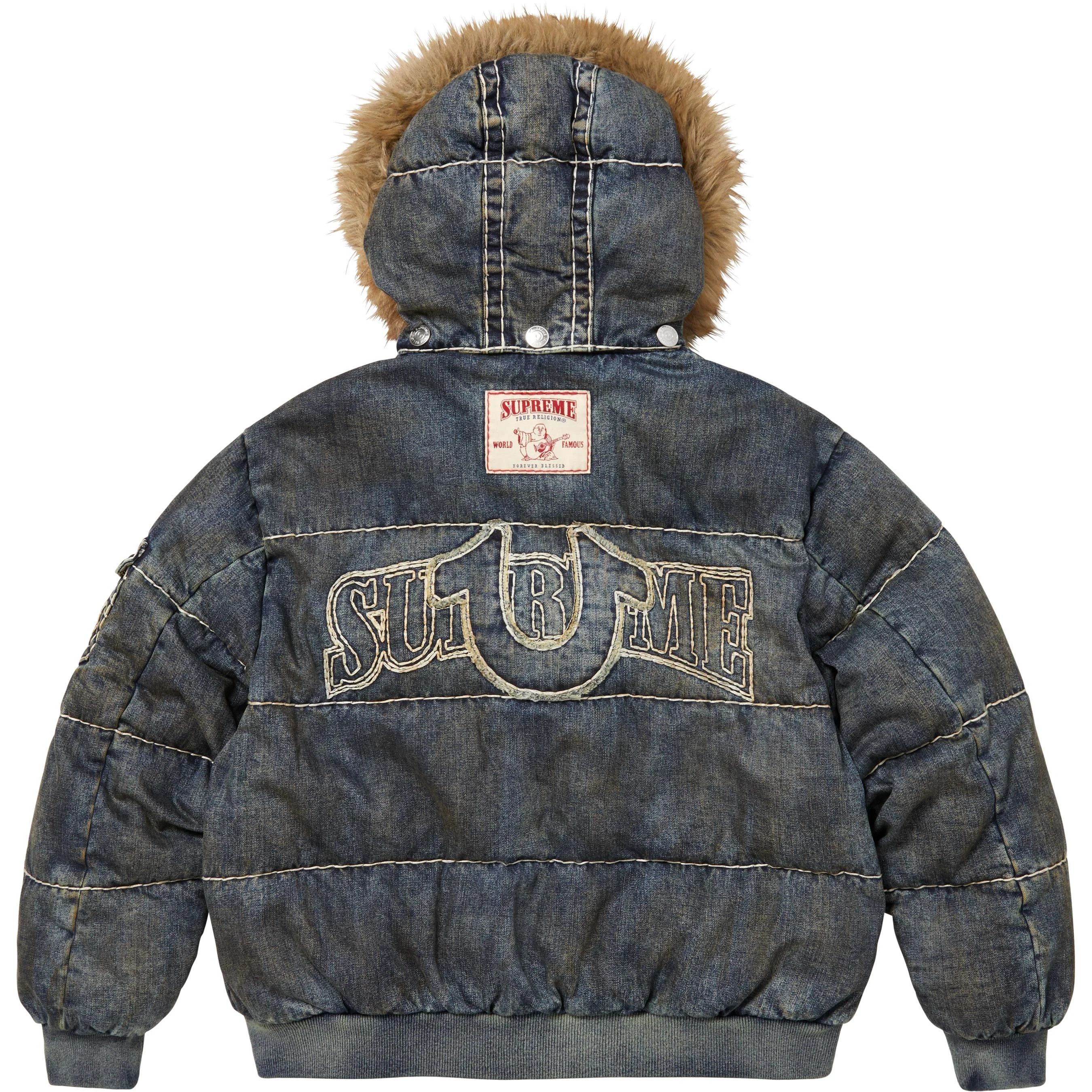 Supreme × True Religion Supreme True Religion Puffer Jacket Size US XL / EU 56 / 4 - 3 Thumbnail