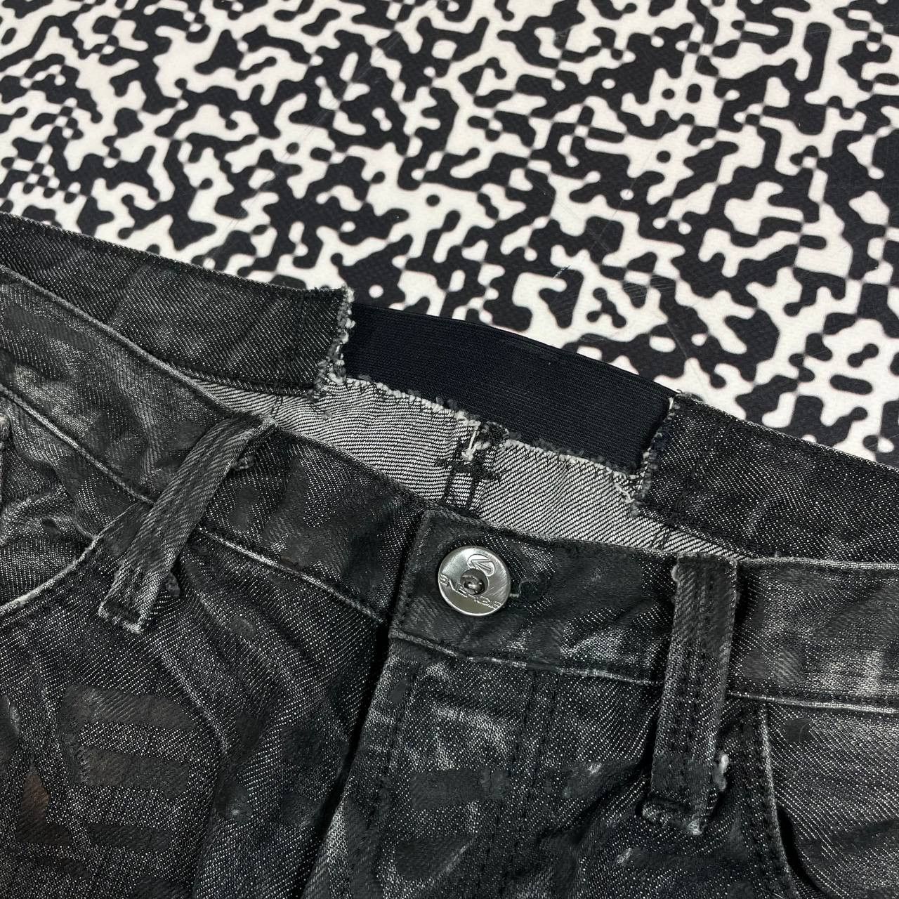 Energie Vintage Y2K Energie Miss Sixty Monogram Avant Garde Jeans Size US 34 / EU 50 - 14 Thumbnail