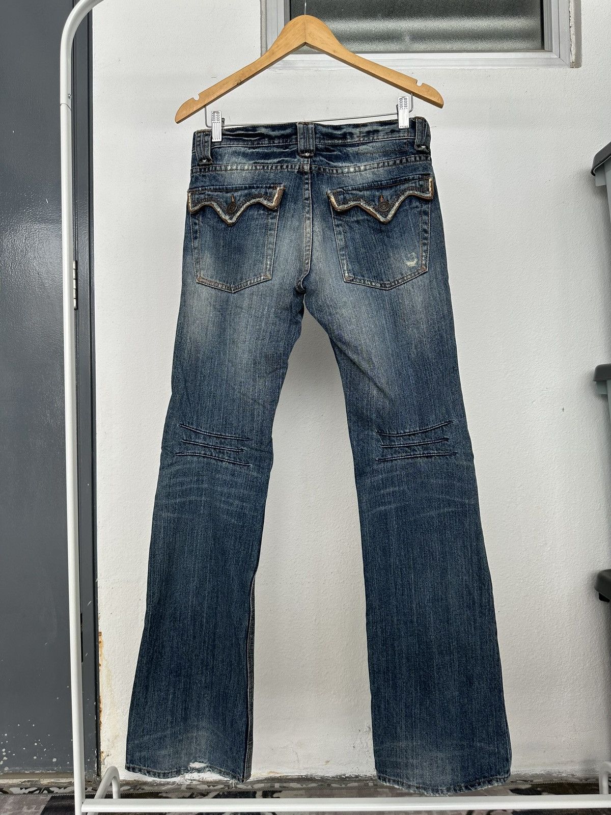 5351 POUR LES HOMMES 00s EDGE by Rupert Japanese rocker denim Size US 31 - 19 Thumbnail