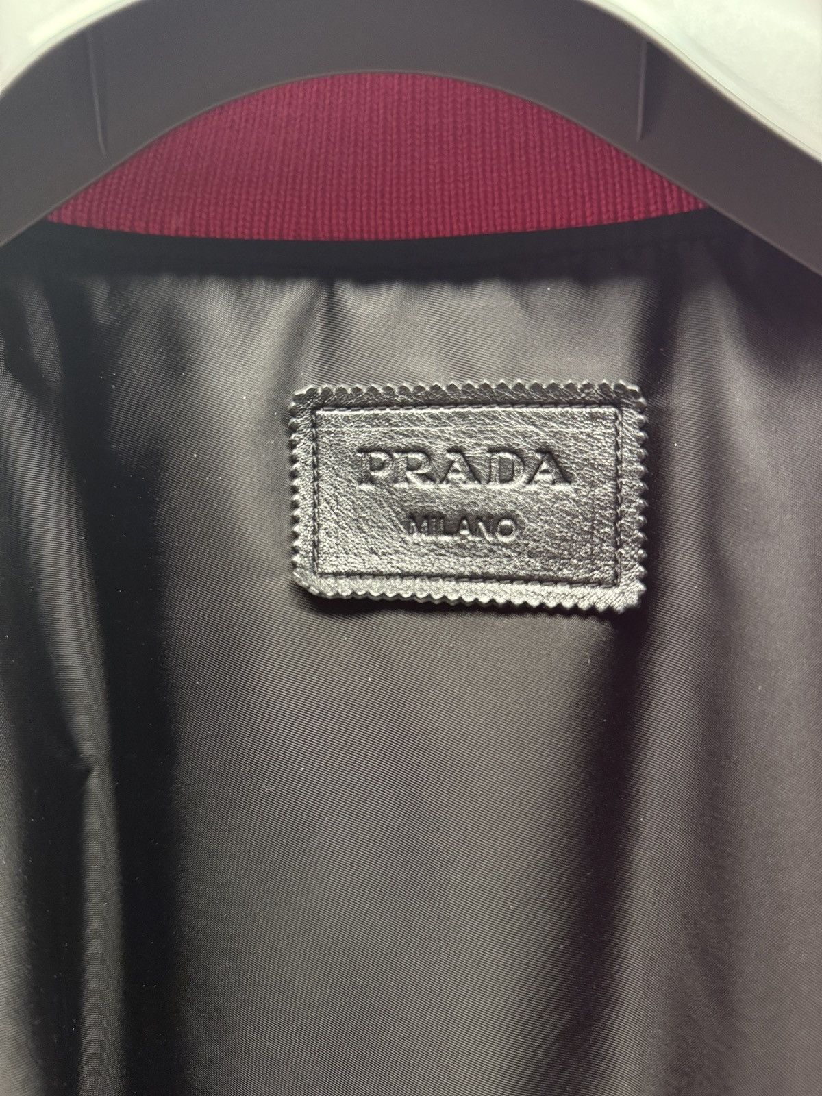 Prada Prada Nappa leather runway bomber Pink Size US M / EU 48-50 / 2 - 8 Thumbnail