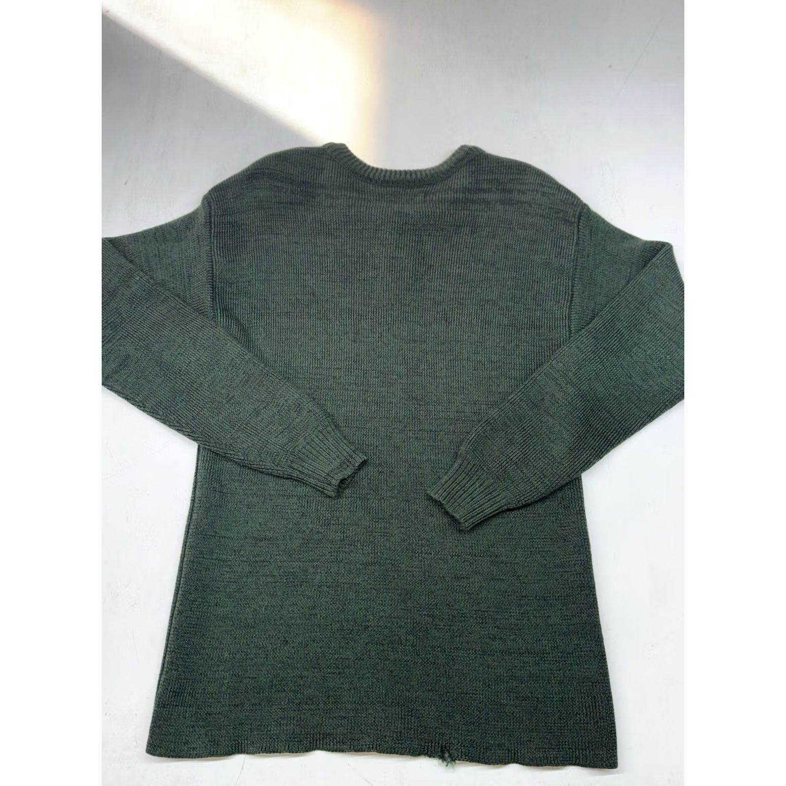 Vintage VINTAGE POLLEN & COMPANY Made In Canada 100% Superwashed wool Sweater Green Mens M Size US M / EU 48-50 / 2 - 7 Thumbnail