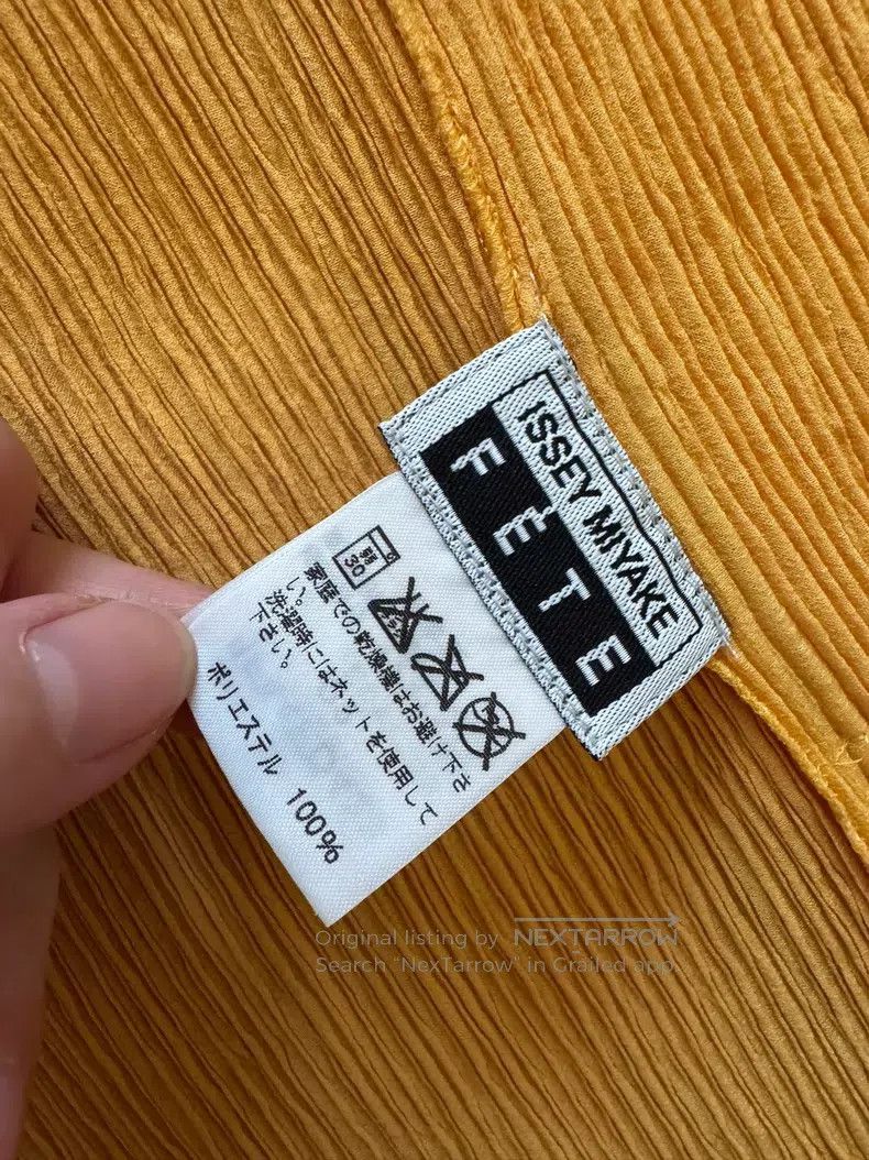 Issey Miyake Issey Miyake Yellow toothpick top Size M / US 6-8 / IT 42-44 - 3 Thumbnail