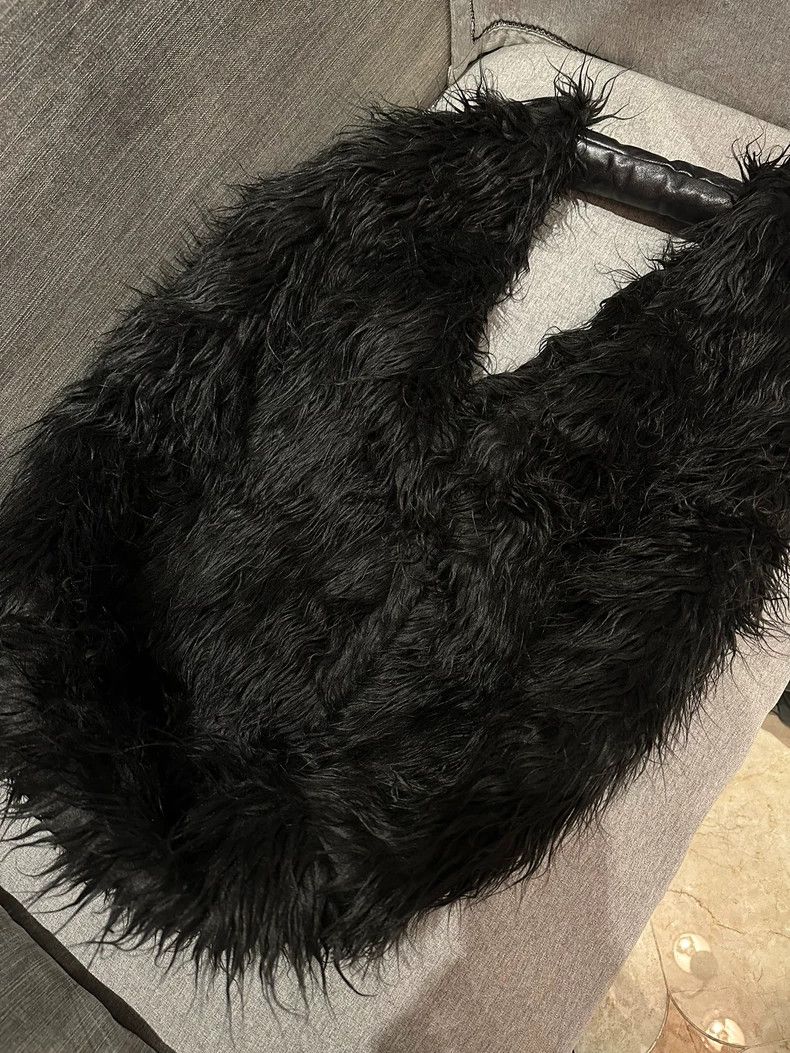 Other Our Legacy Super big black plush single shoulder Size ONE SIZE - 1 Thumbnail