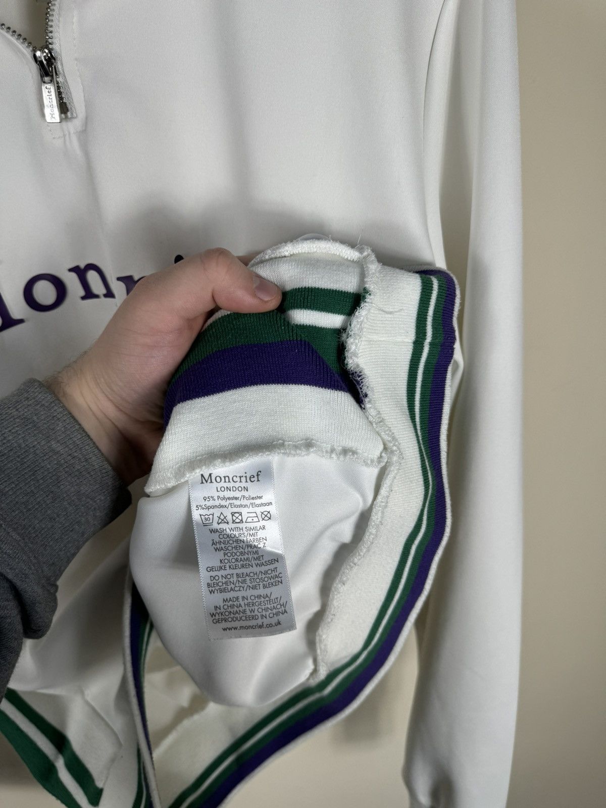 Other Moncrief London 1/4 Zip Sweatshirt Size US L / EU 52-54 / 3 - 6 Thumbnail